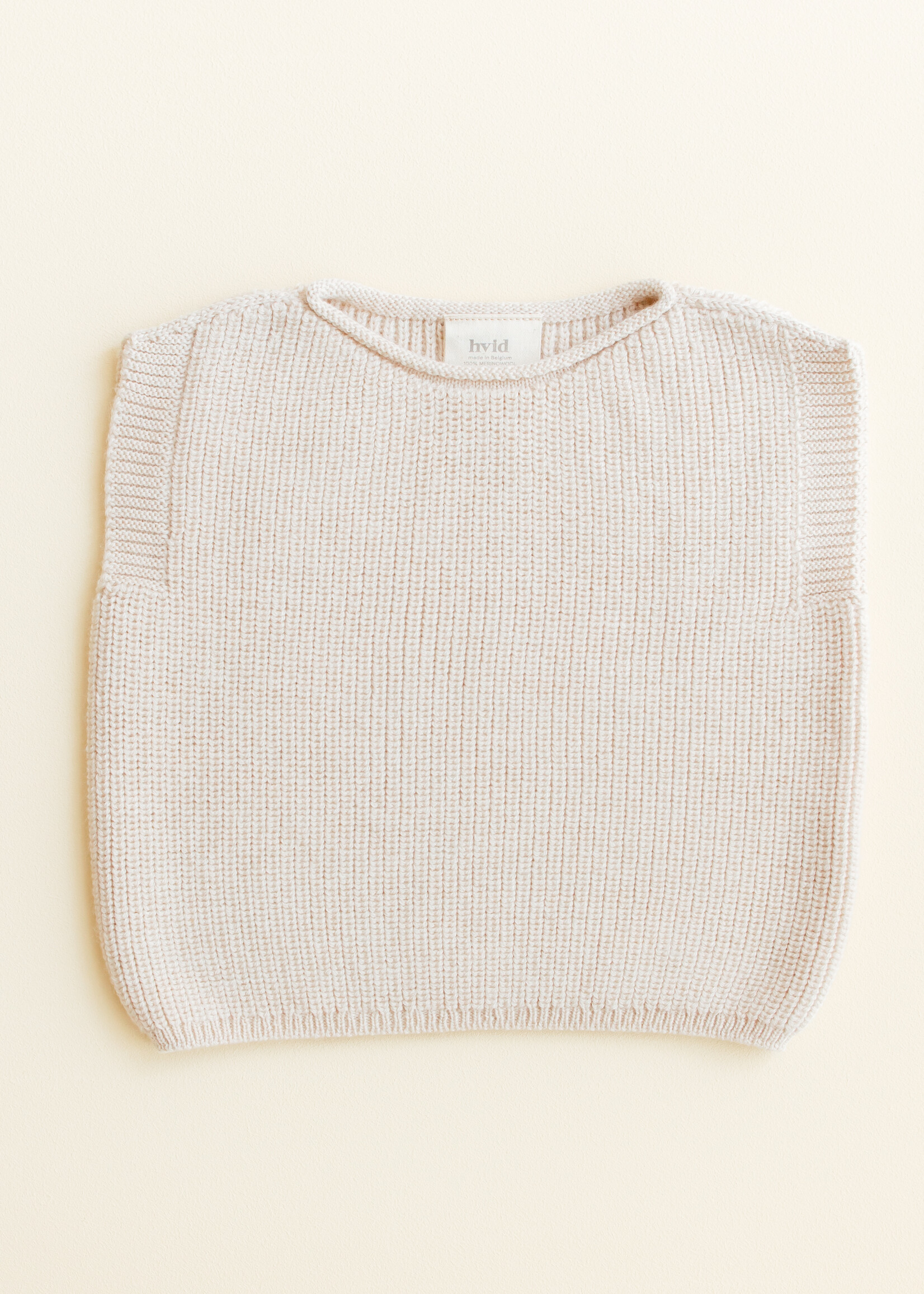 HVID Vest Harvey Cream - Hvid