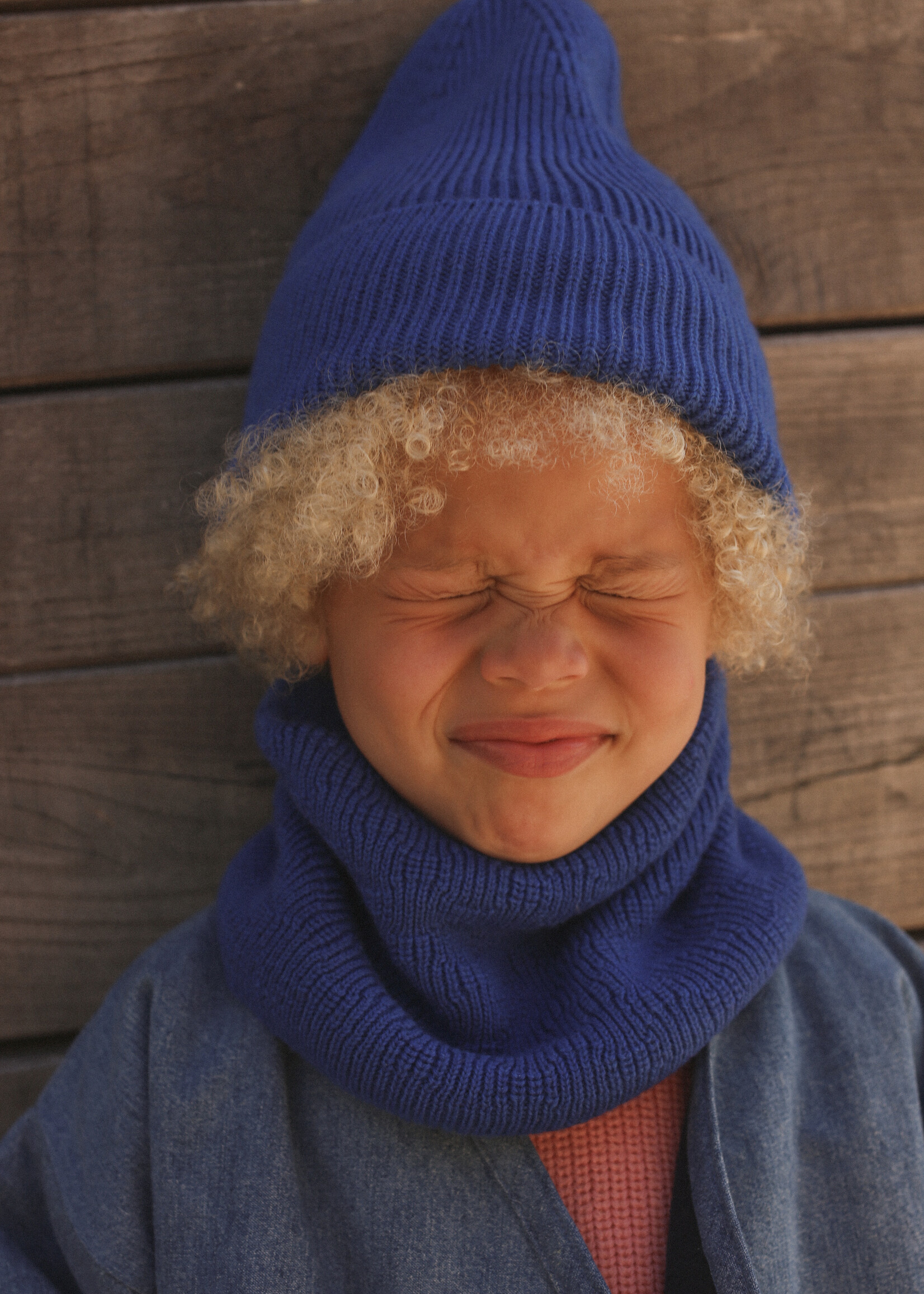 HVID Tube scarf gigi Cobalt blue - HVID