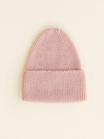 HVID Beanie Fonzie kids Powder - Hvid