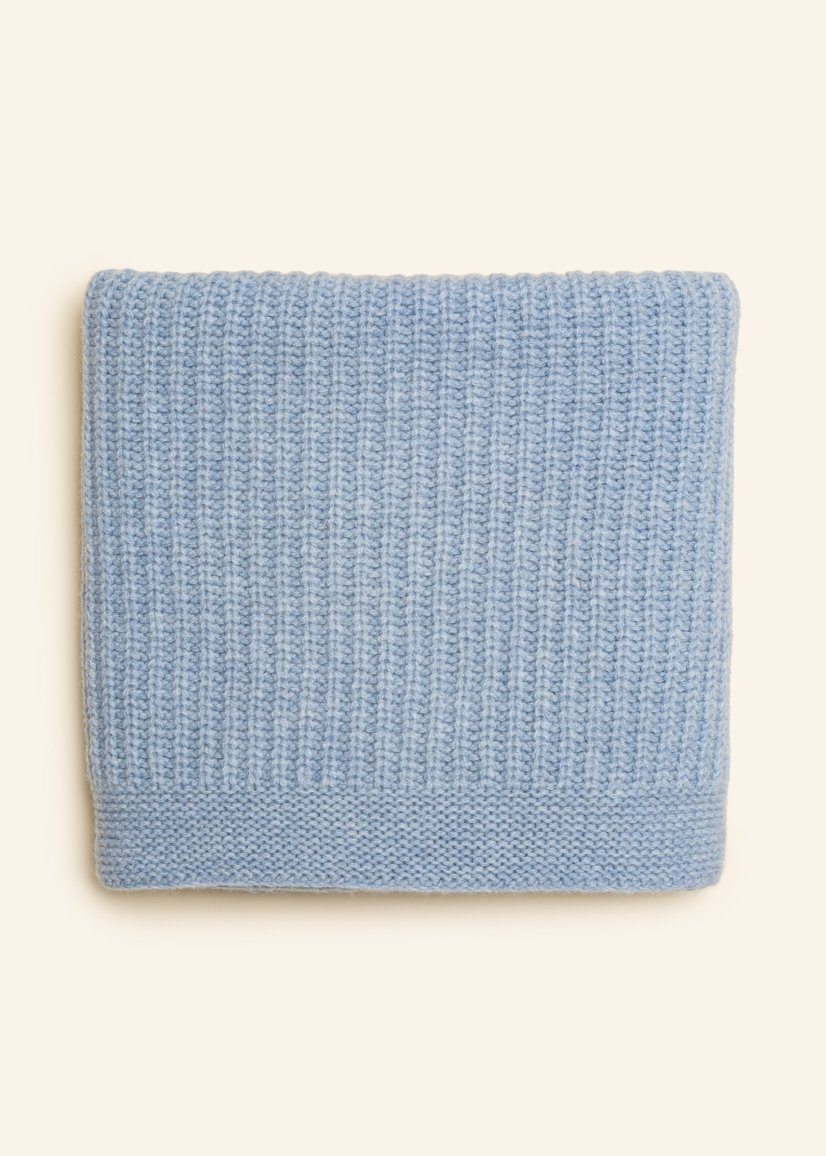 HVID Blanket Kiki Frost Blue - Hvid