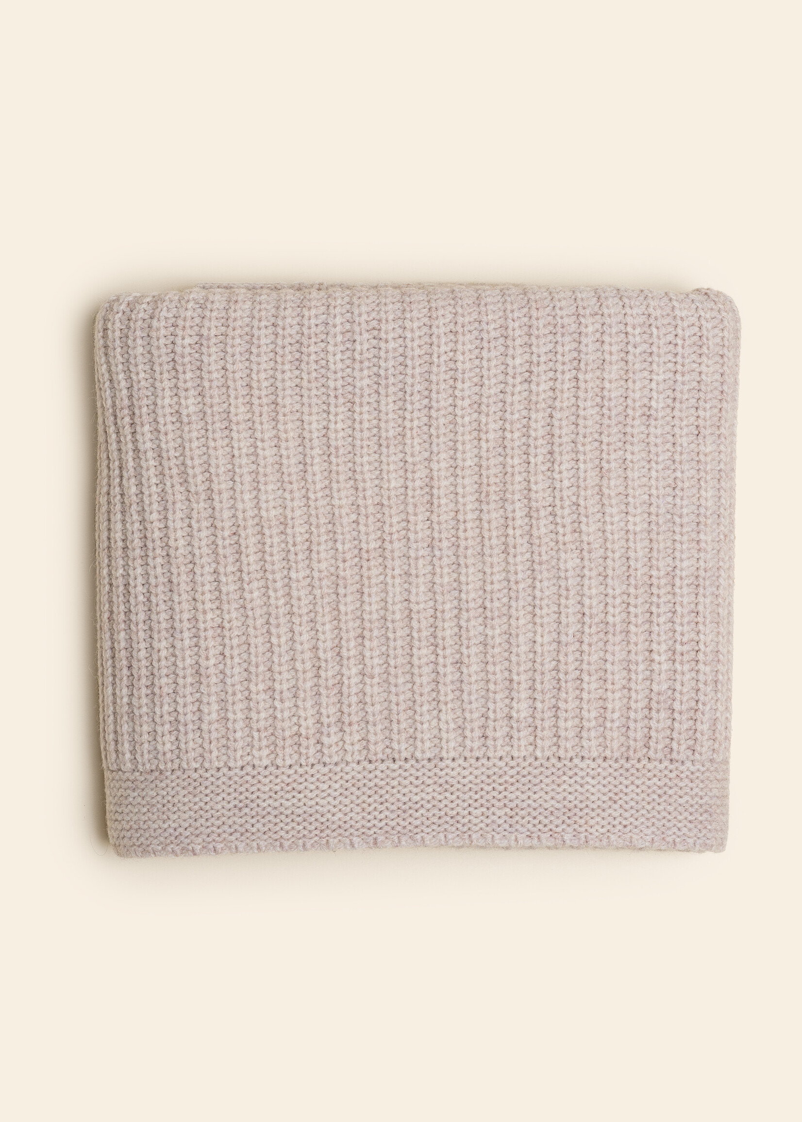 HVID Blanket Kiki Soft beige - Hvid