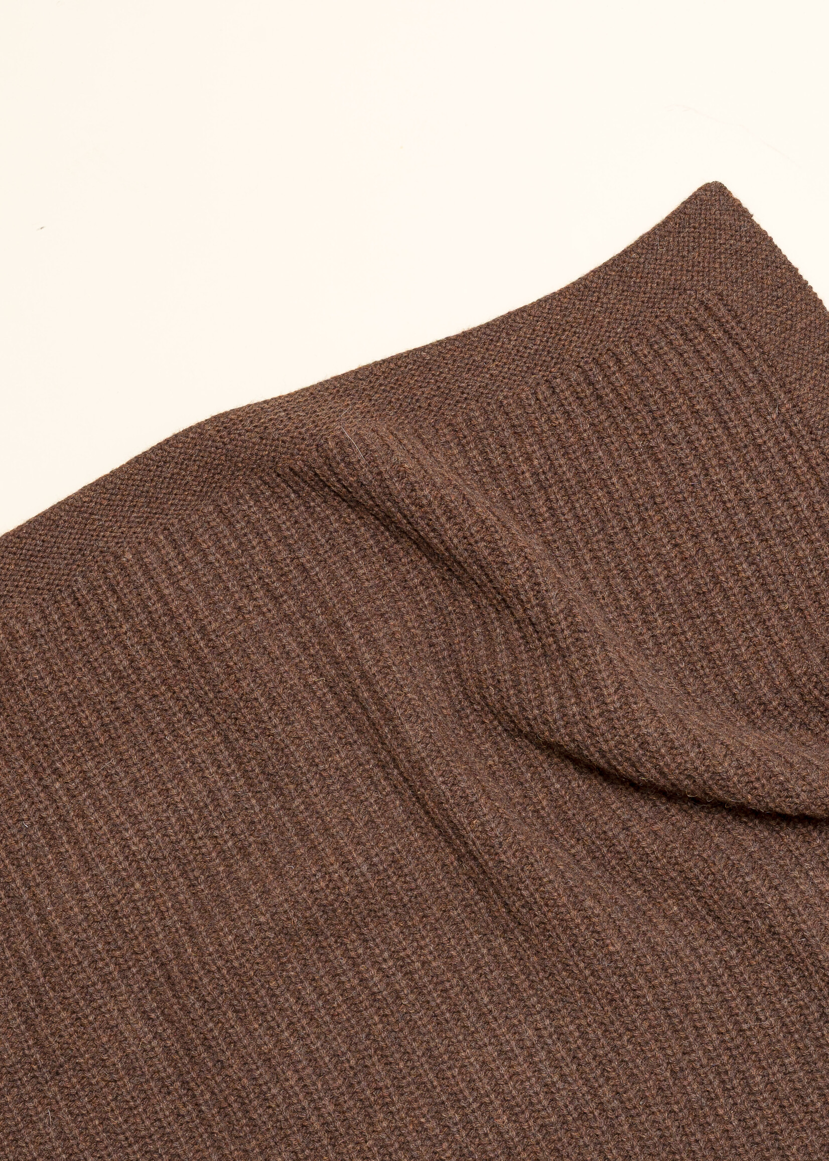 HVID Blanket Kiki Dark brown - Hvid