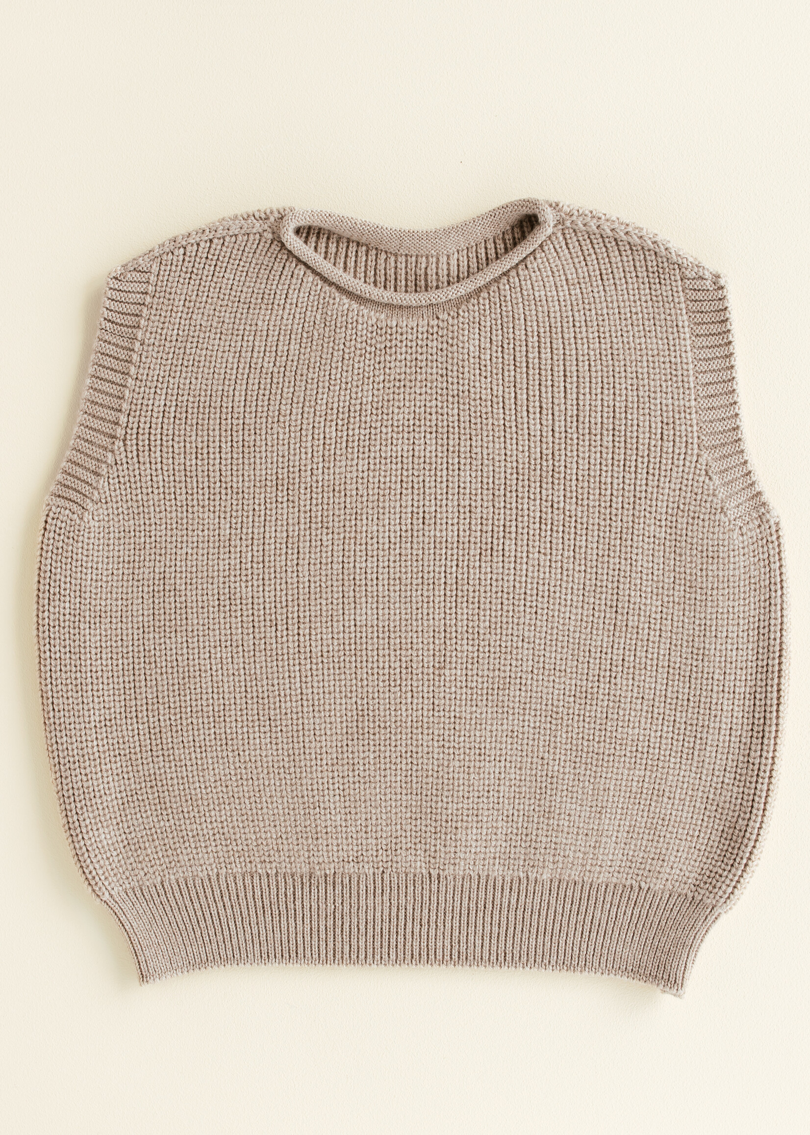 HVID Vest Harvey kids Sand - Hvid