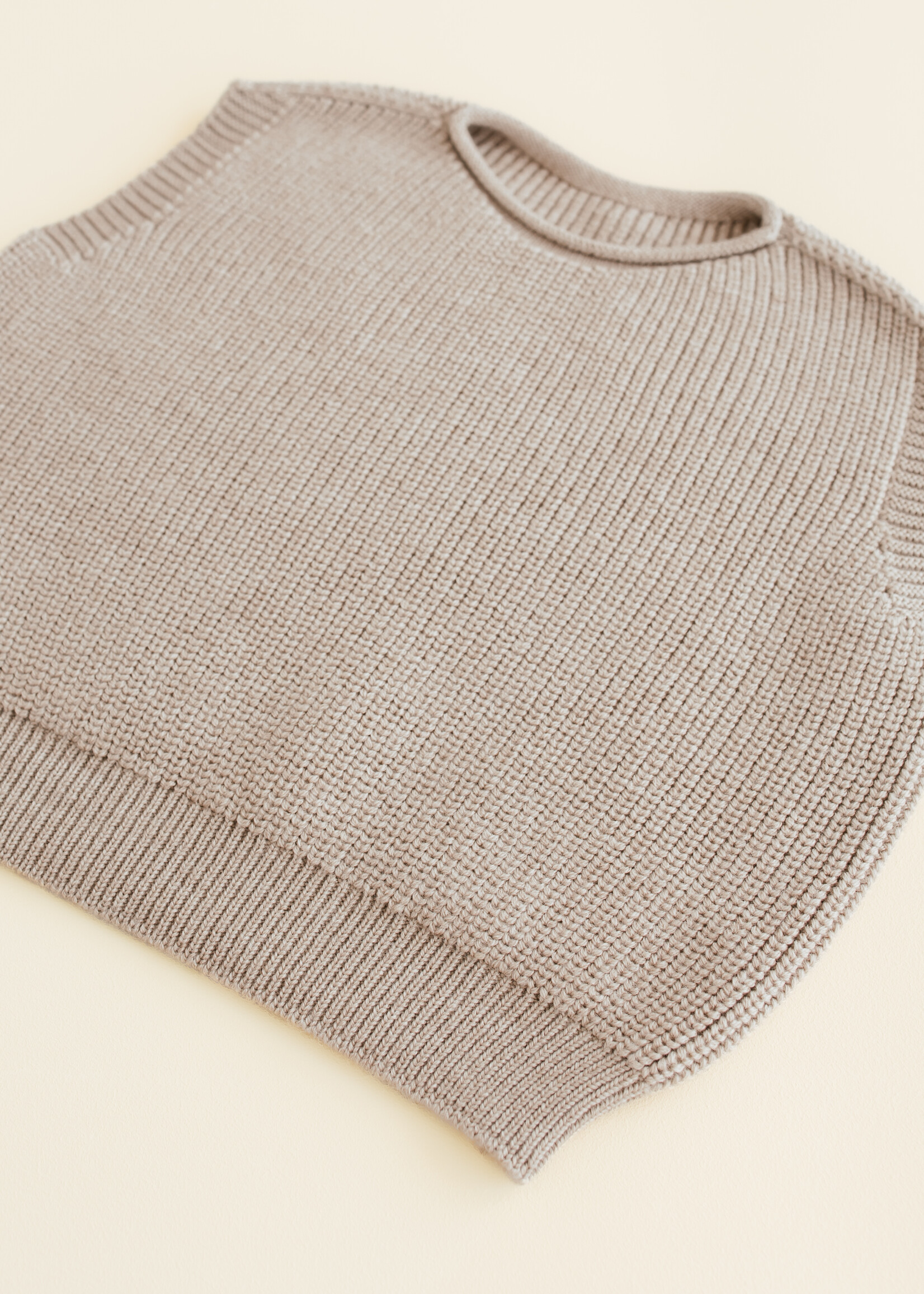 HVID Vest Harvey kids Sand - Hvid