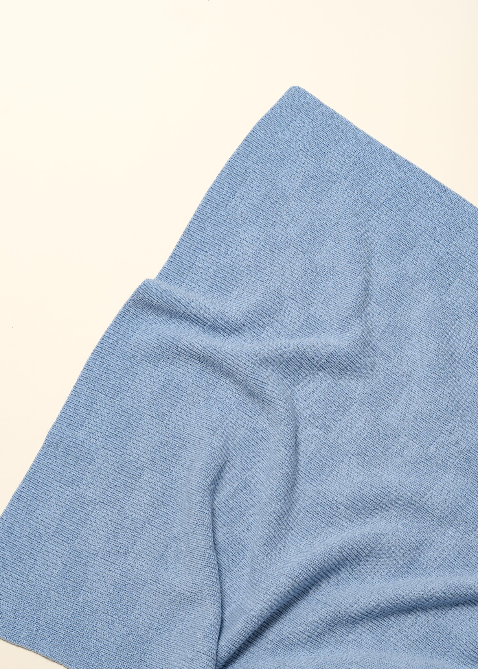 HVID Blanket Ivy Light blue - Hvid