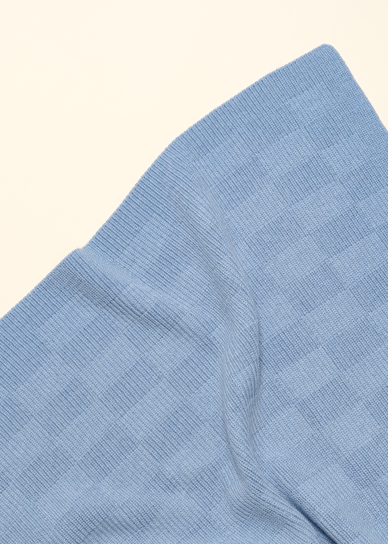 HVID Blanket Ivy Light blue - Hvid