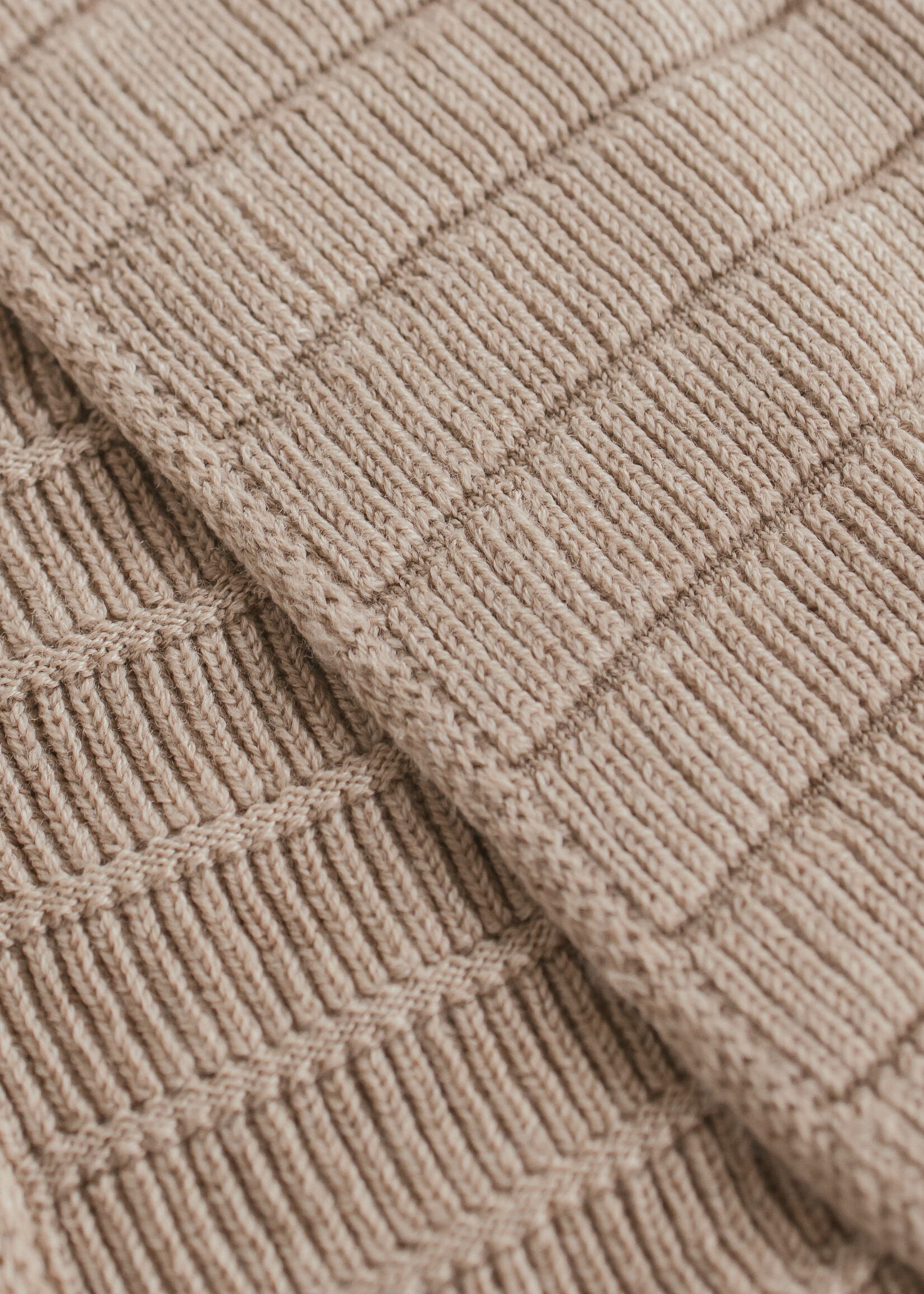 HVID Scarf Jacobino Sand - Hvid