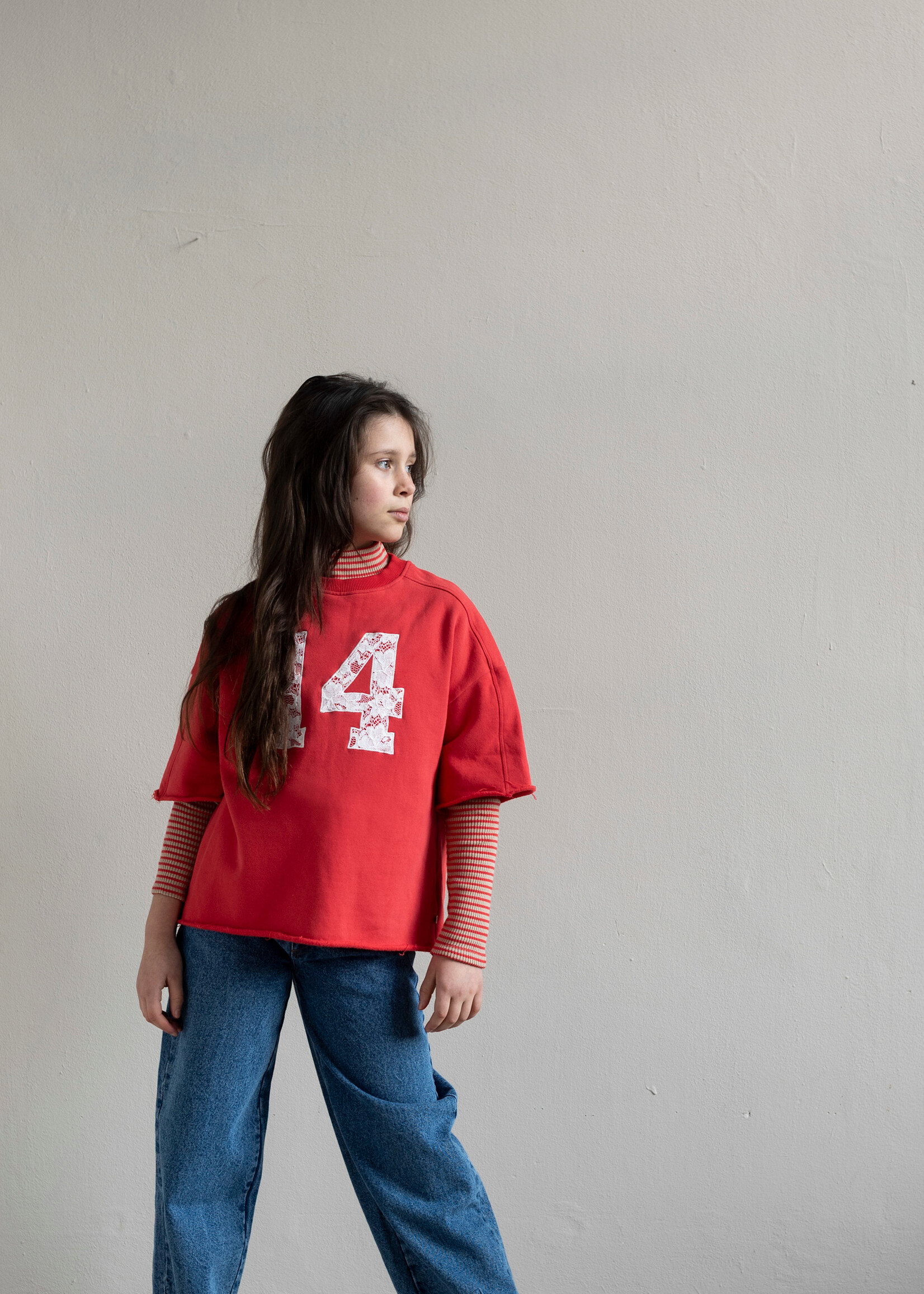 Jenest Tessie sweater Spicy red - Jenest