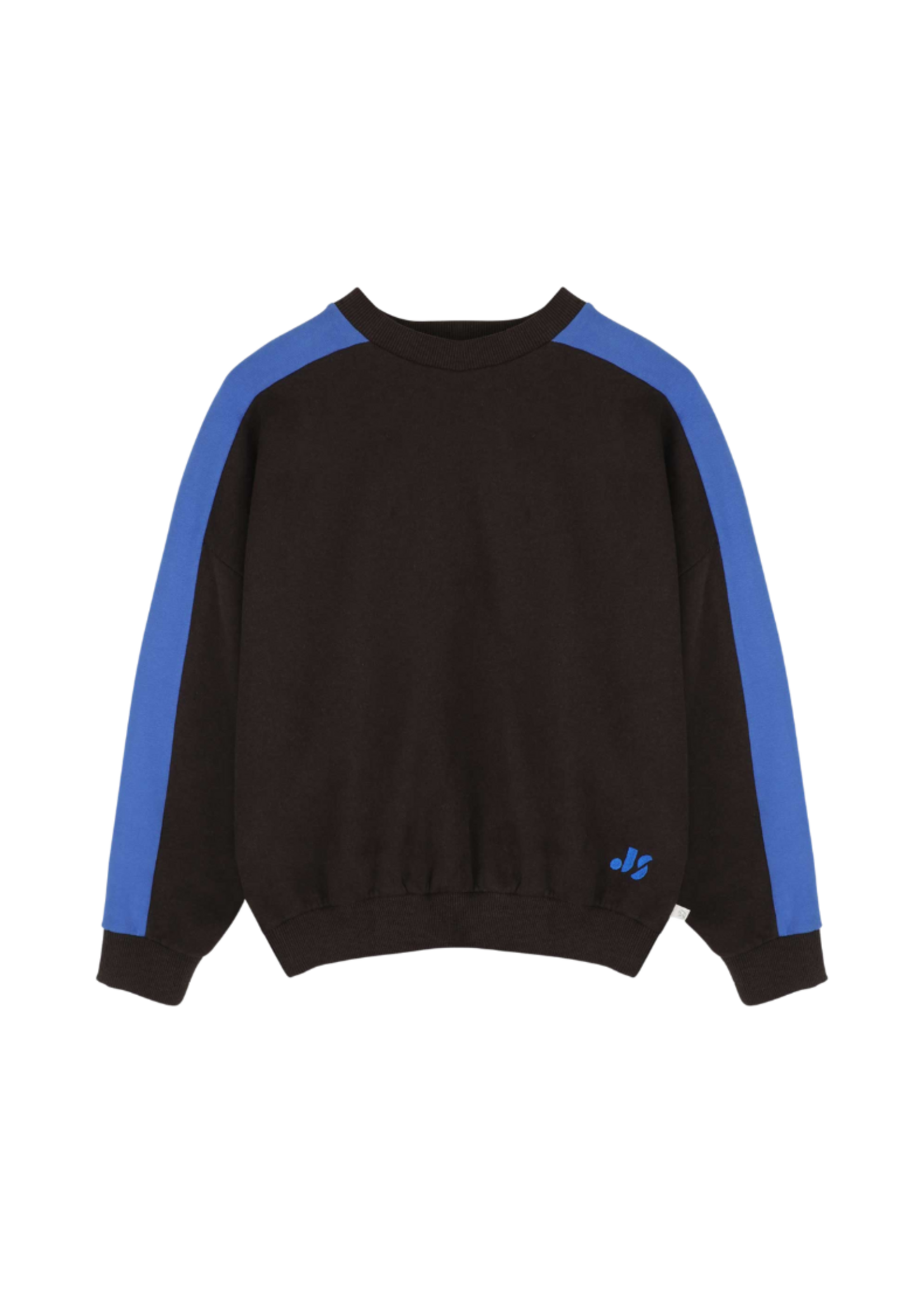 Jenest Sammy sweater Dark brown melange blue - Jenest
