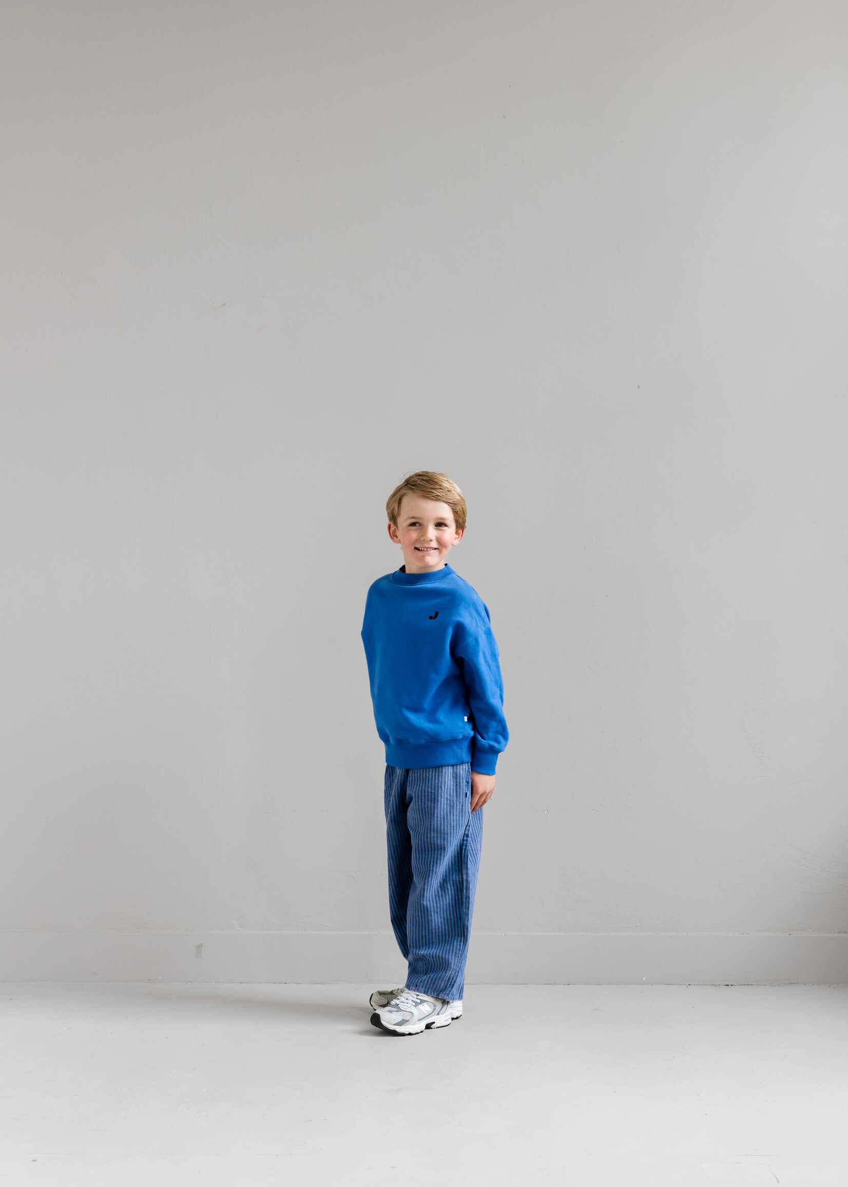 Jenest Mo pants Cobalt Bordeaux - Jenest