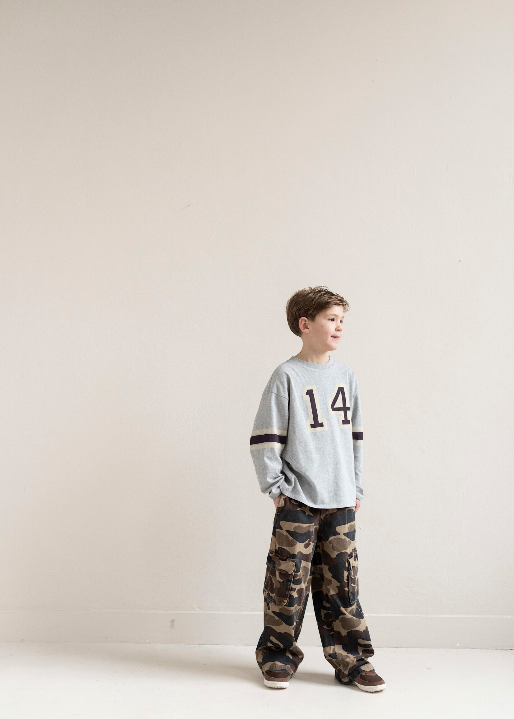 Jenest John ls tshirt Grey melange - Jenest