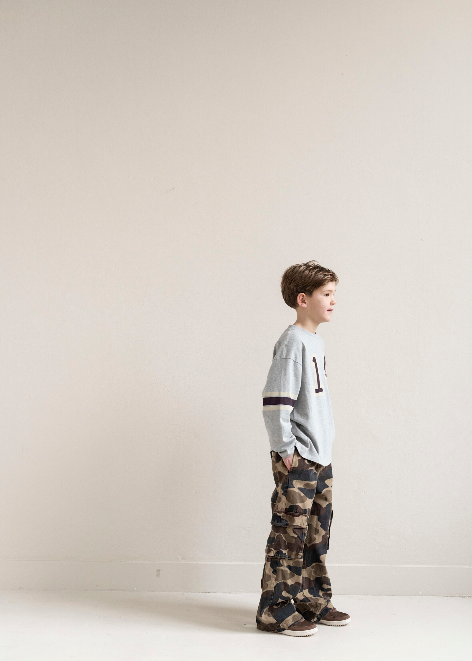 Jenest John ls tshirt Grey melange - Jenest