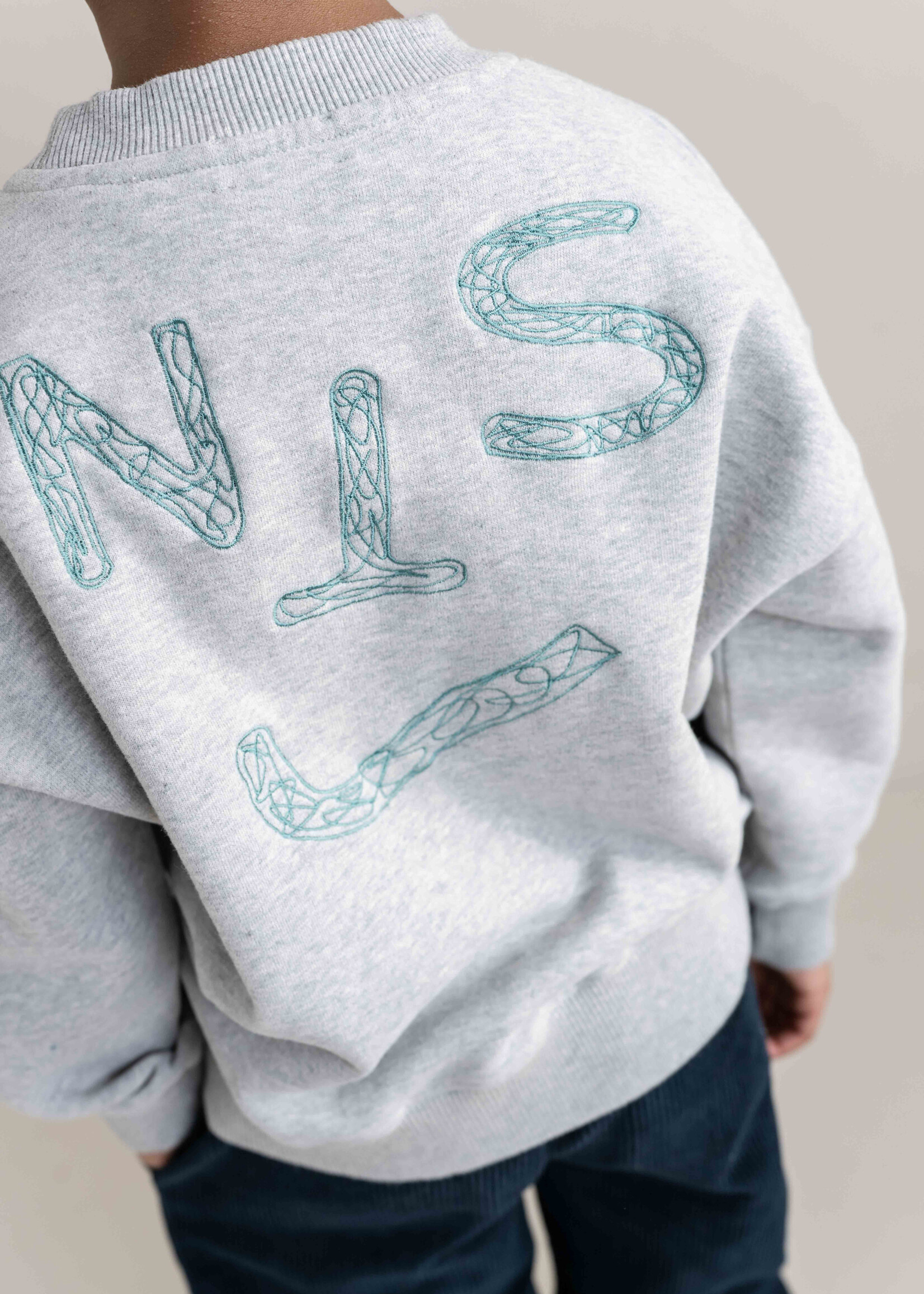 Jenest JNST sweater Grey melange - Jenest
