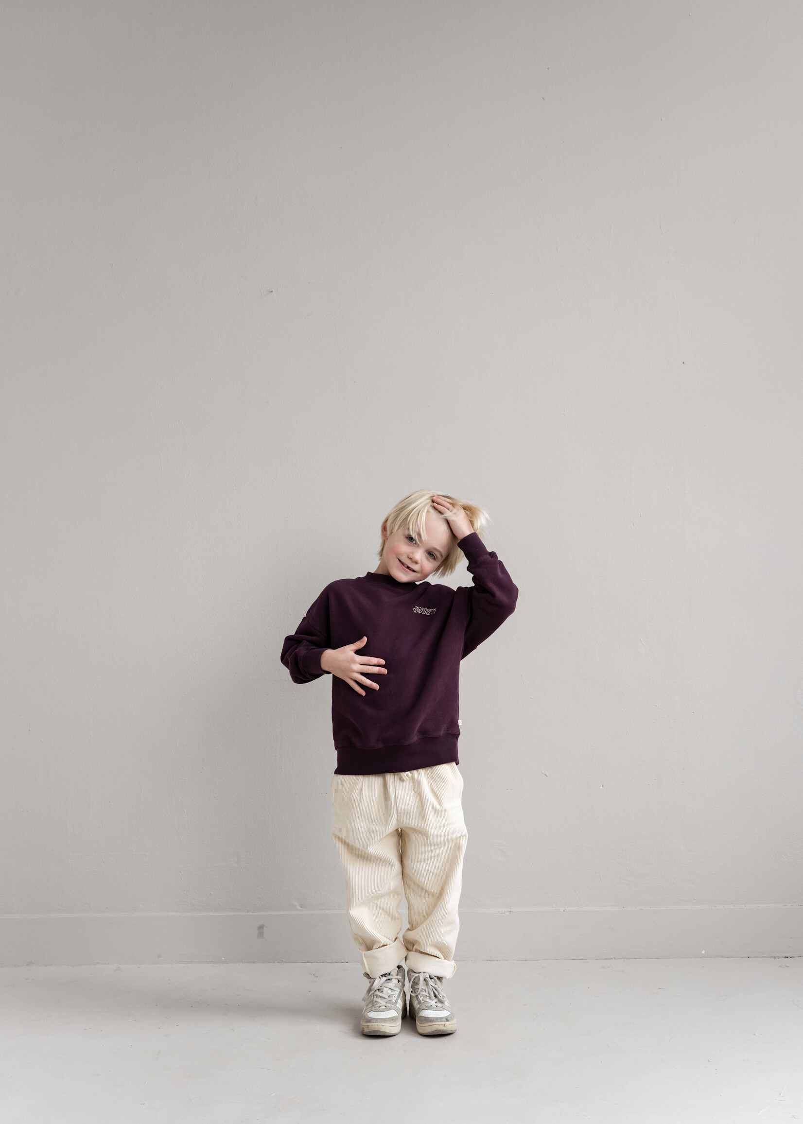 Jenest JNST sweater Cherry bordeaux - Jenest