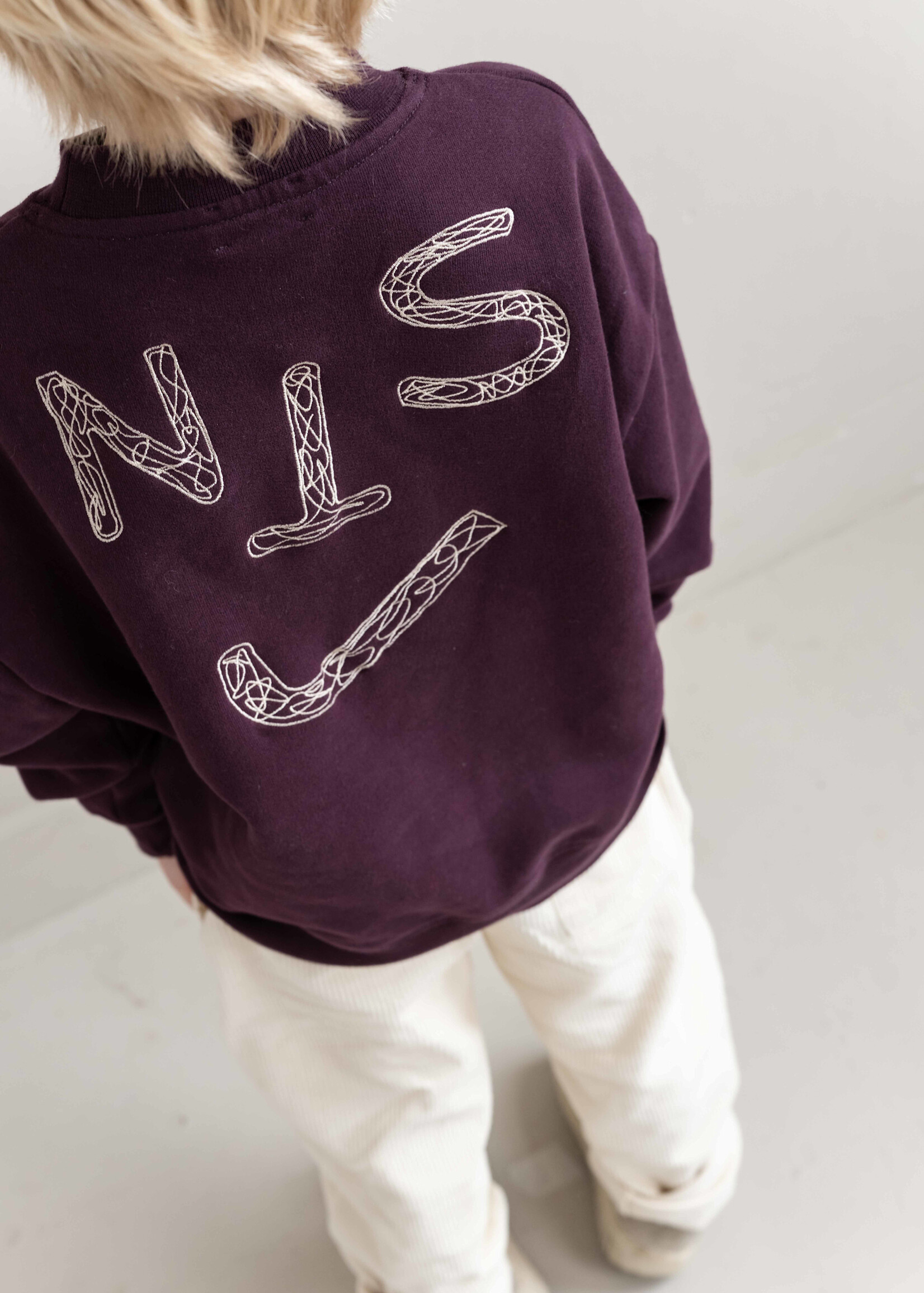 Jenest JNST sweater Cherry bordeaux - Jenest