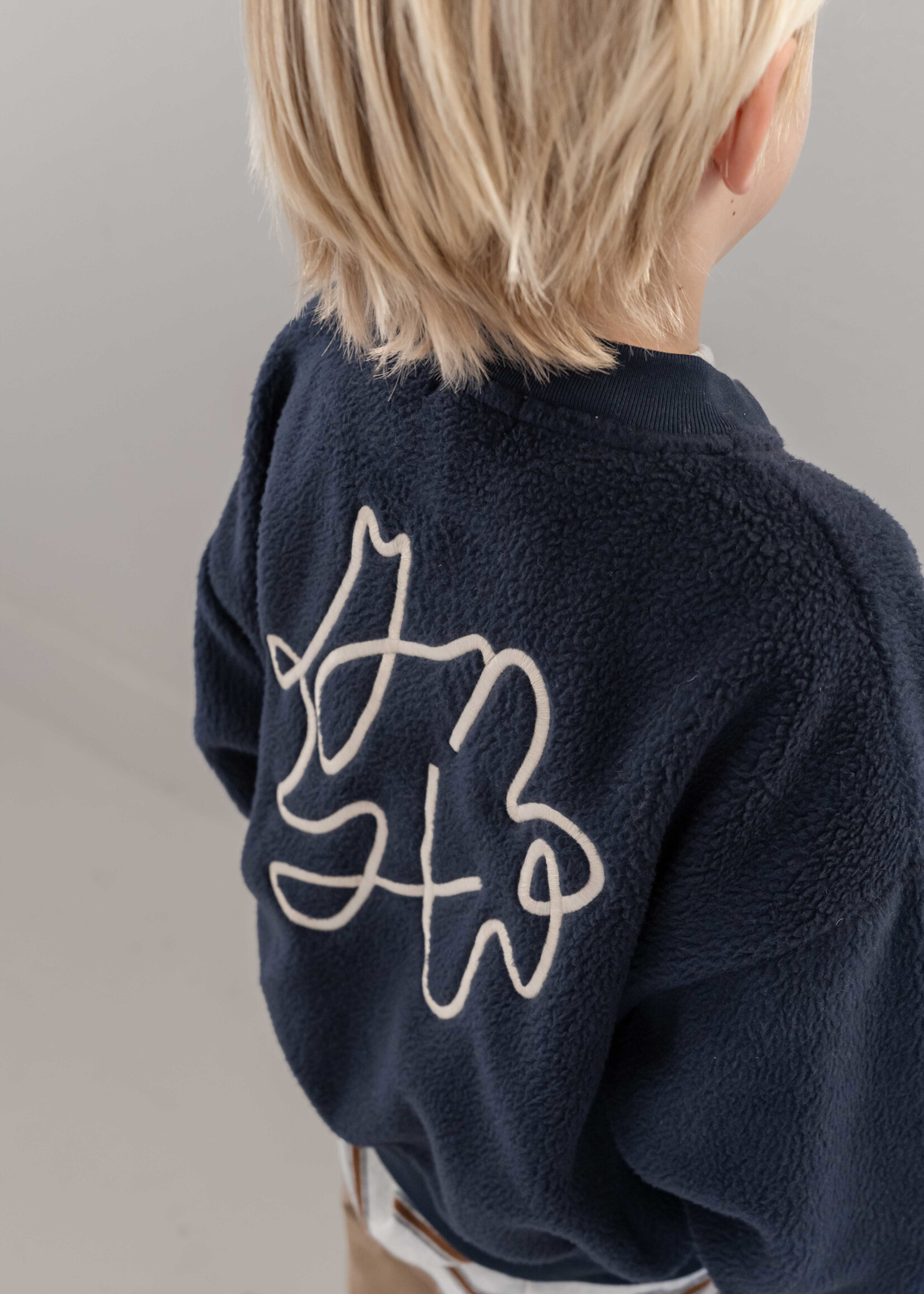 Jenest Jimmy cardigan Navy blue - Jenest