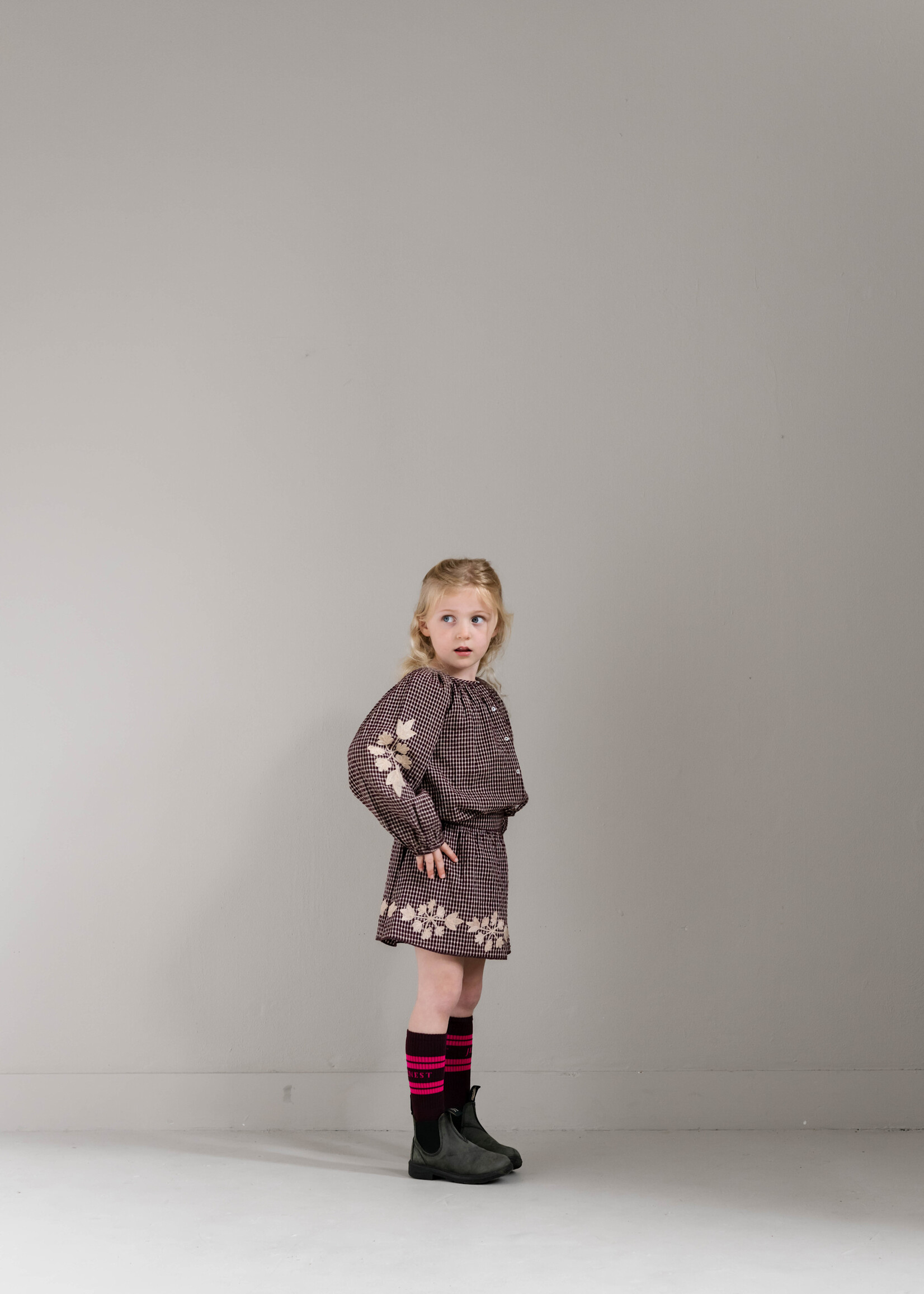 Jenest Coco blouse cherry bordeaux - Jenest
