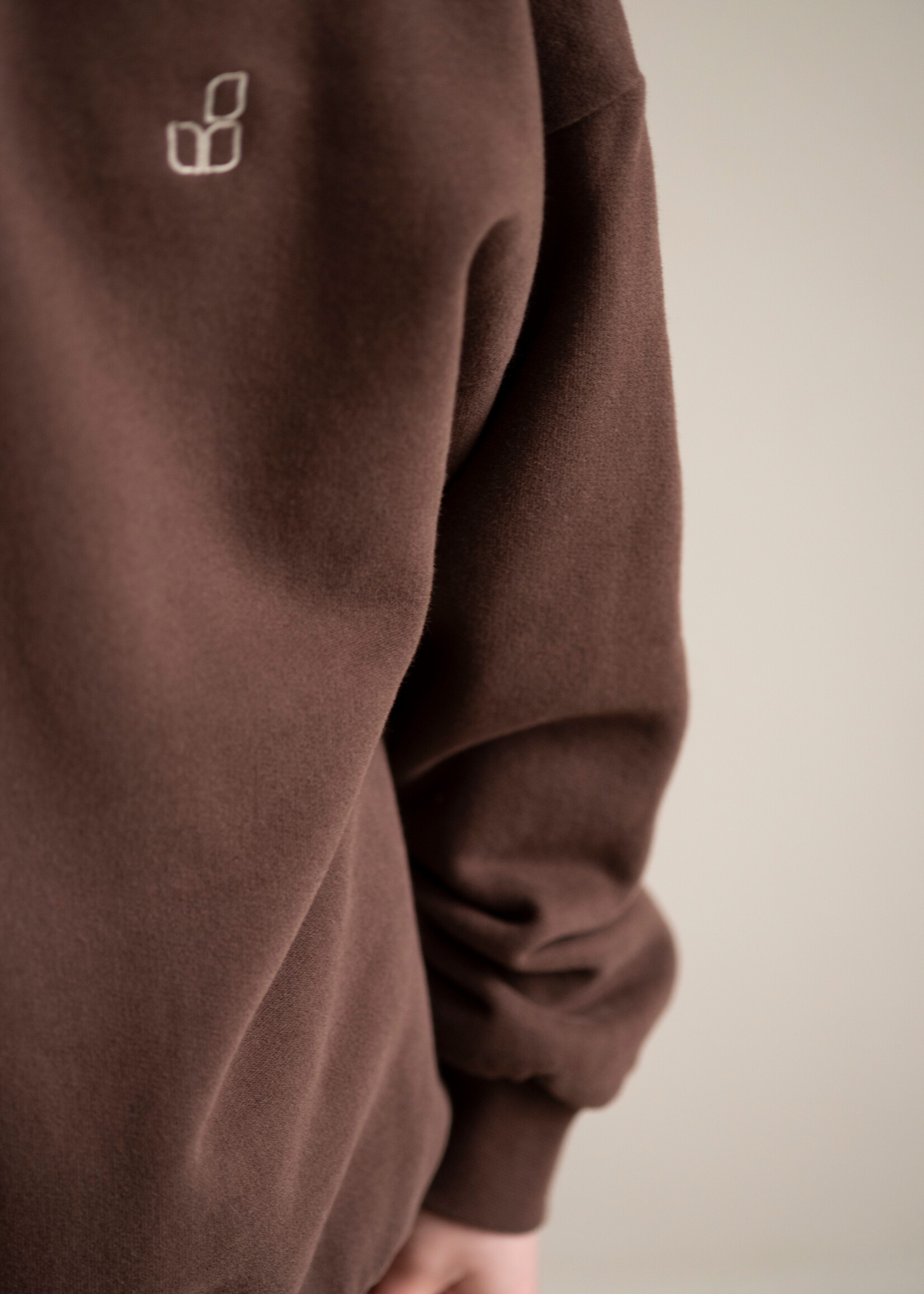 Jenest Cameron polo sweater Fondant Brown - Jenest