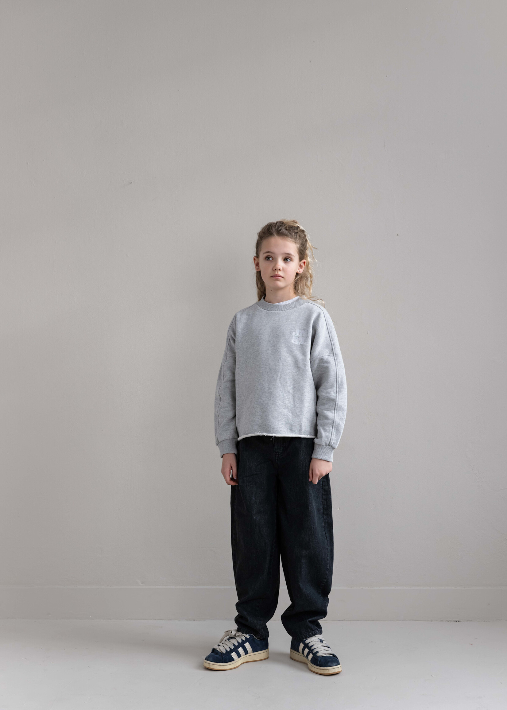 Jenest Billie sweater Grey melange - Jenest
