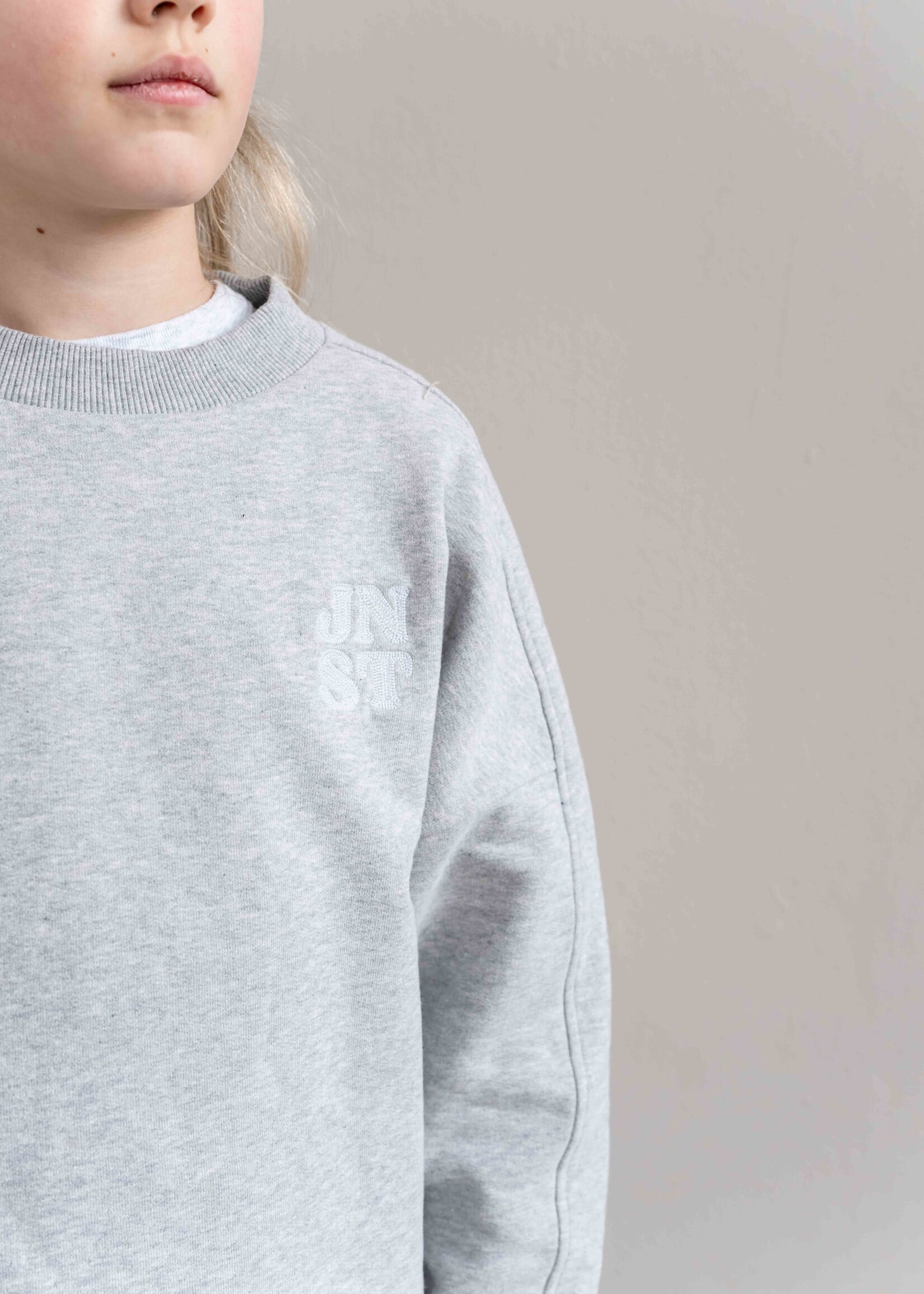 Jenest Billie sweater Grey melange - Jenest