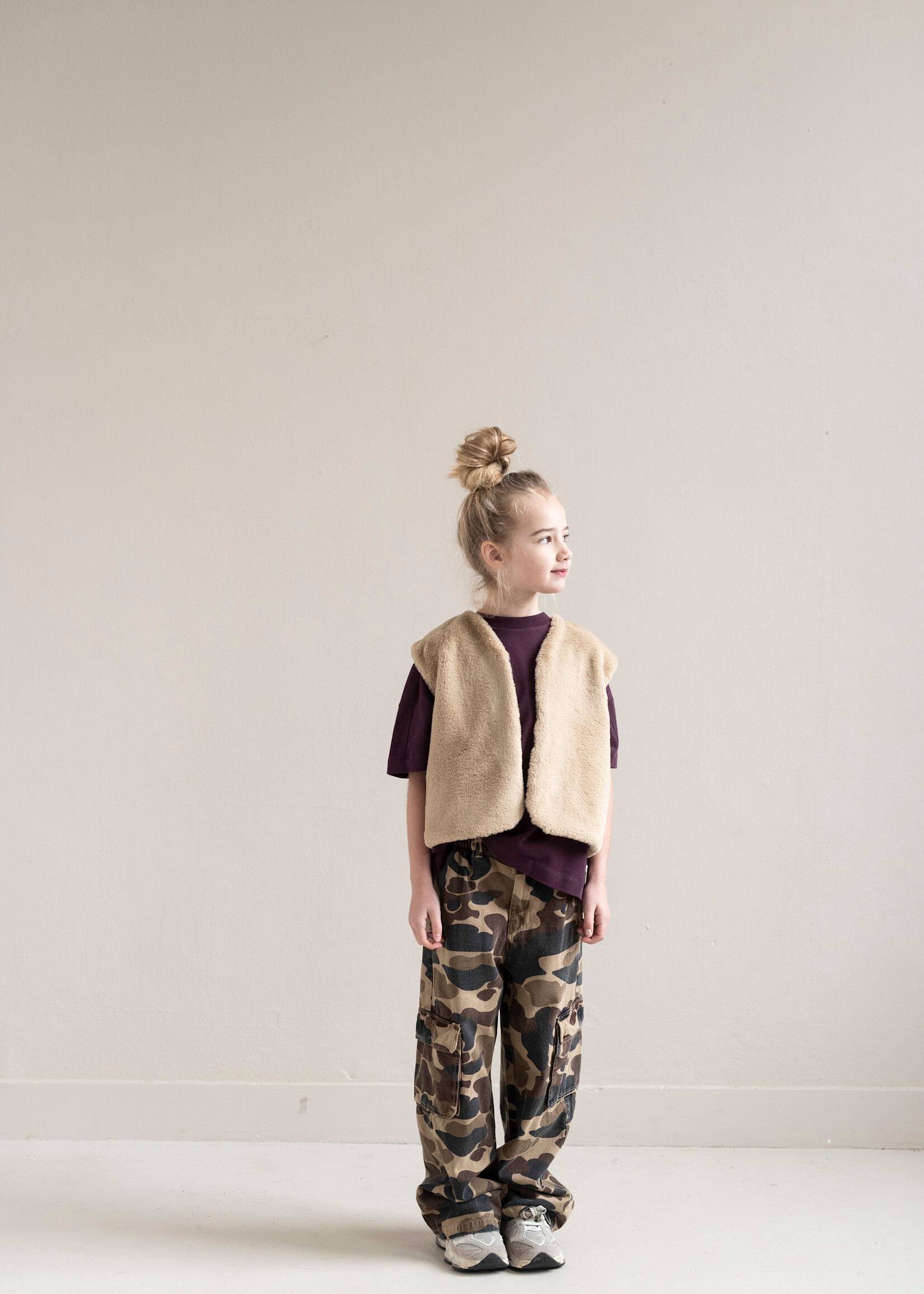 Jenest Unisex cargo pants Caramel brown - Jenest