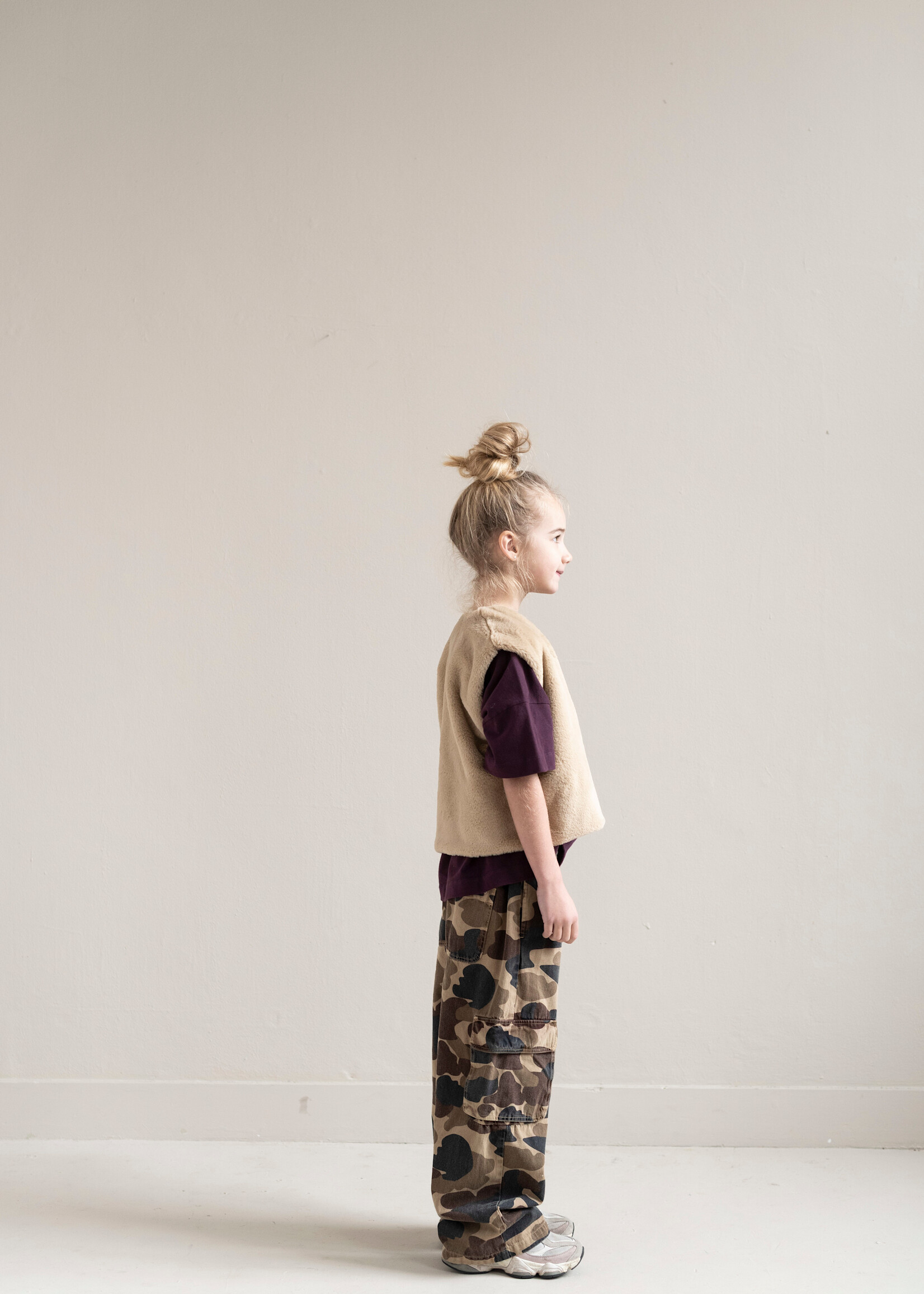 Jenest Unisex cargo pants Caramel brown - Jenest