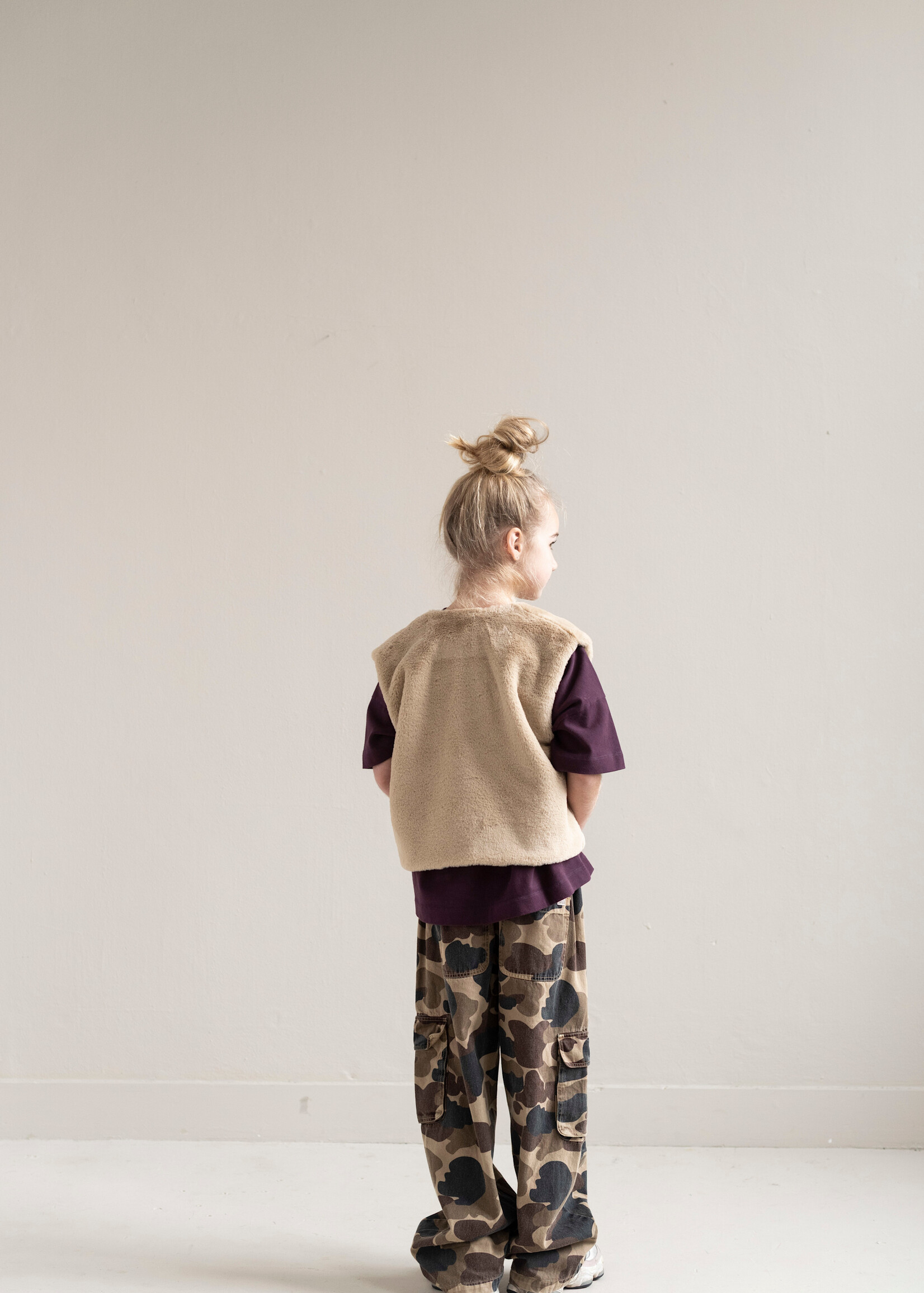 Jenest Unisex cargo pants Caramel brown - Jenest