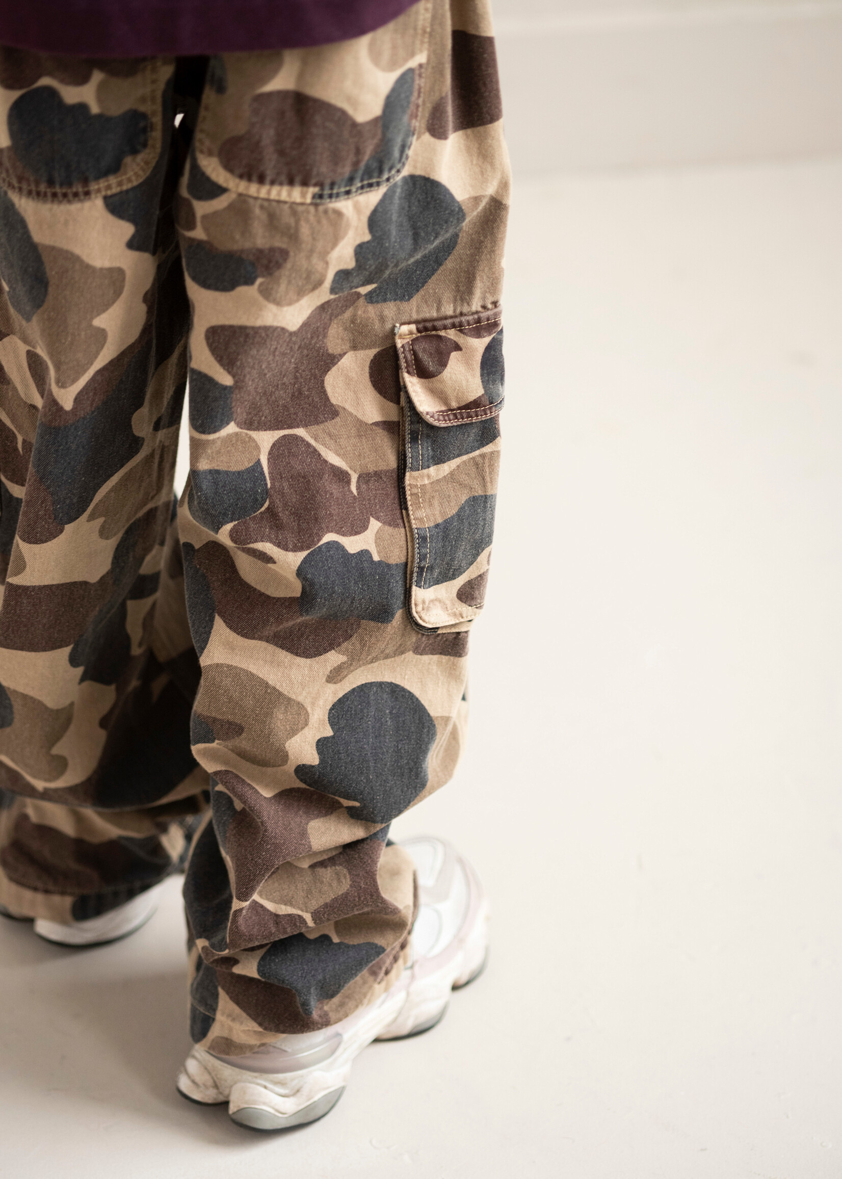 Jenest Unisex cargo pants Caramel brown - Jenest