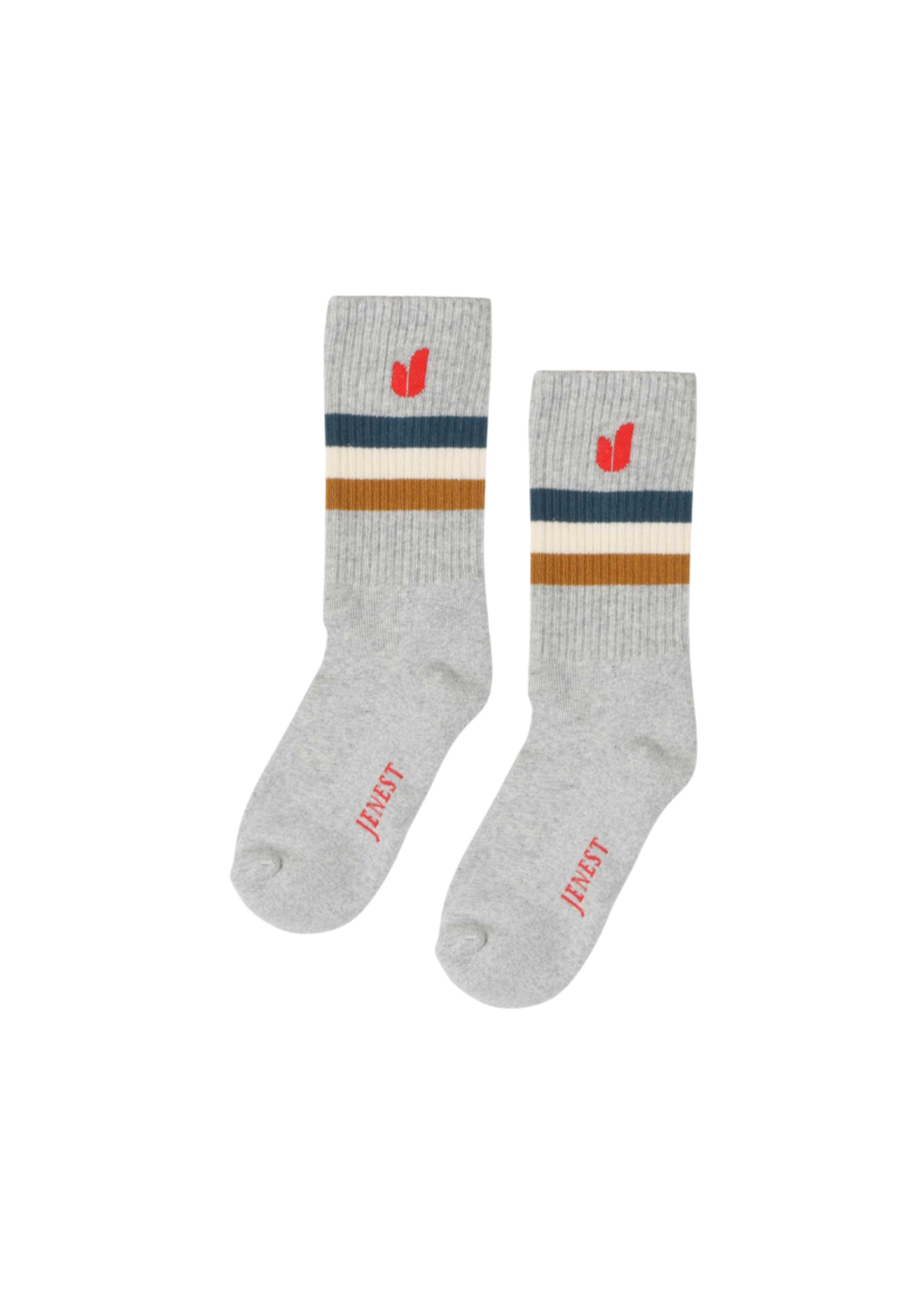 Jenest J sport socks grey melange - Jenest