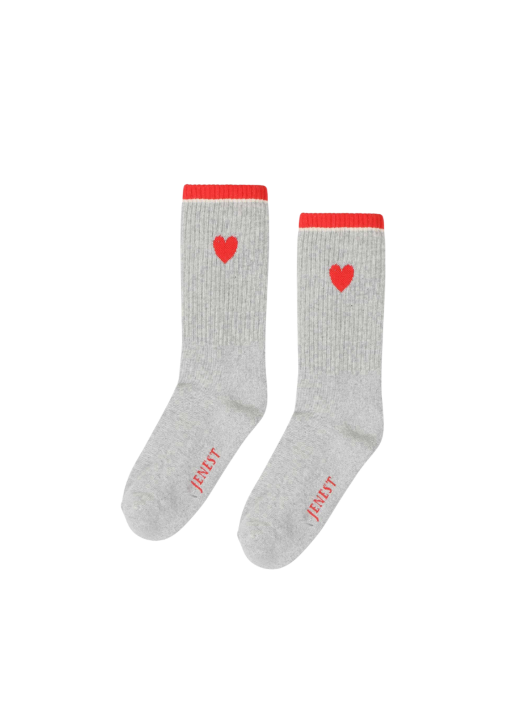 Jenest Fancy sport socks Grey melange - Jenest