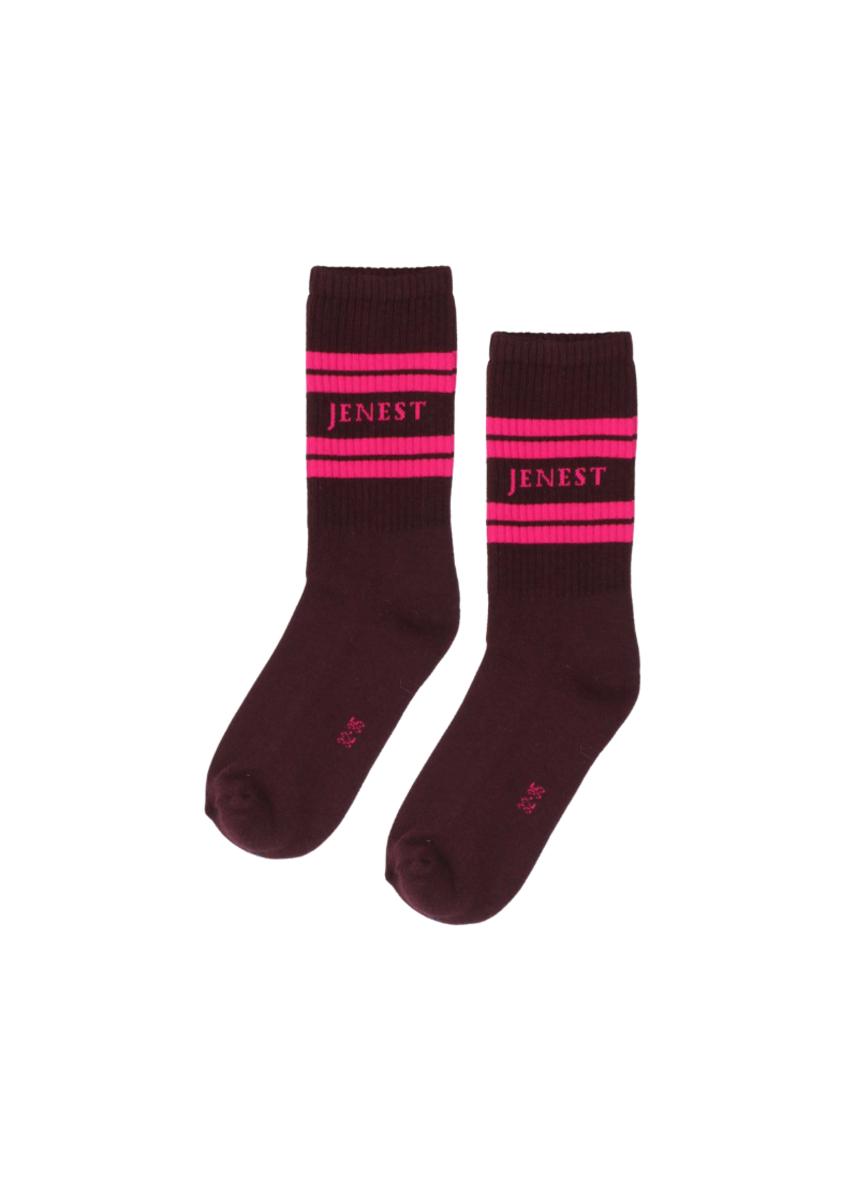 Jenest J sport socks Cherry bordeaux - Jenest
