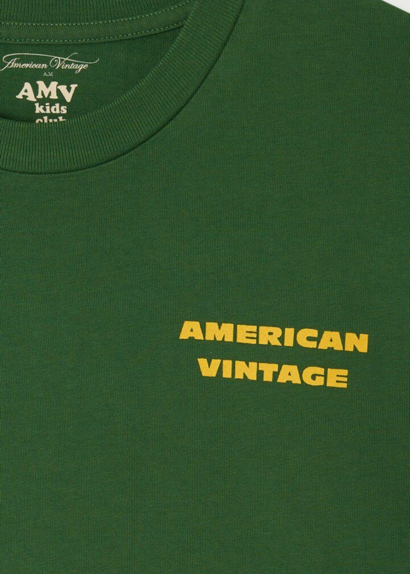 American Vintage Kid tee shirt Fizvalley Vintage poliage - American Vintage