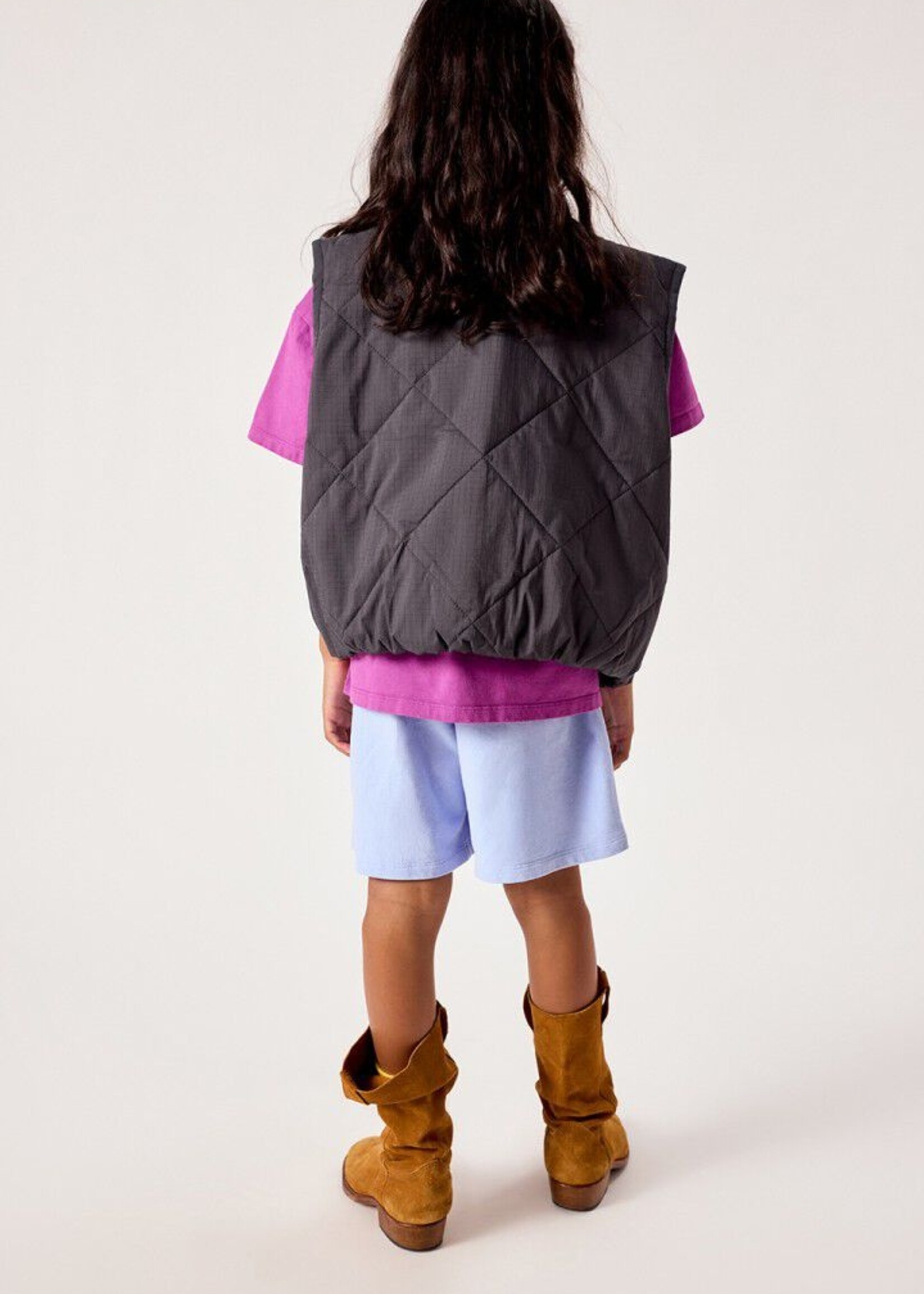 American Vintage Kids jacket Yupibam Carbon - American Vintage