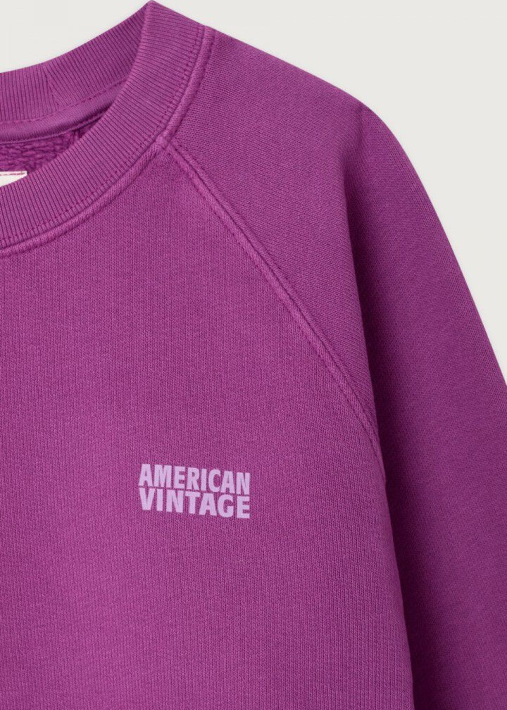 American Vintage Sweater Izubird  Jus de raisin - American vintage