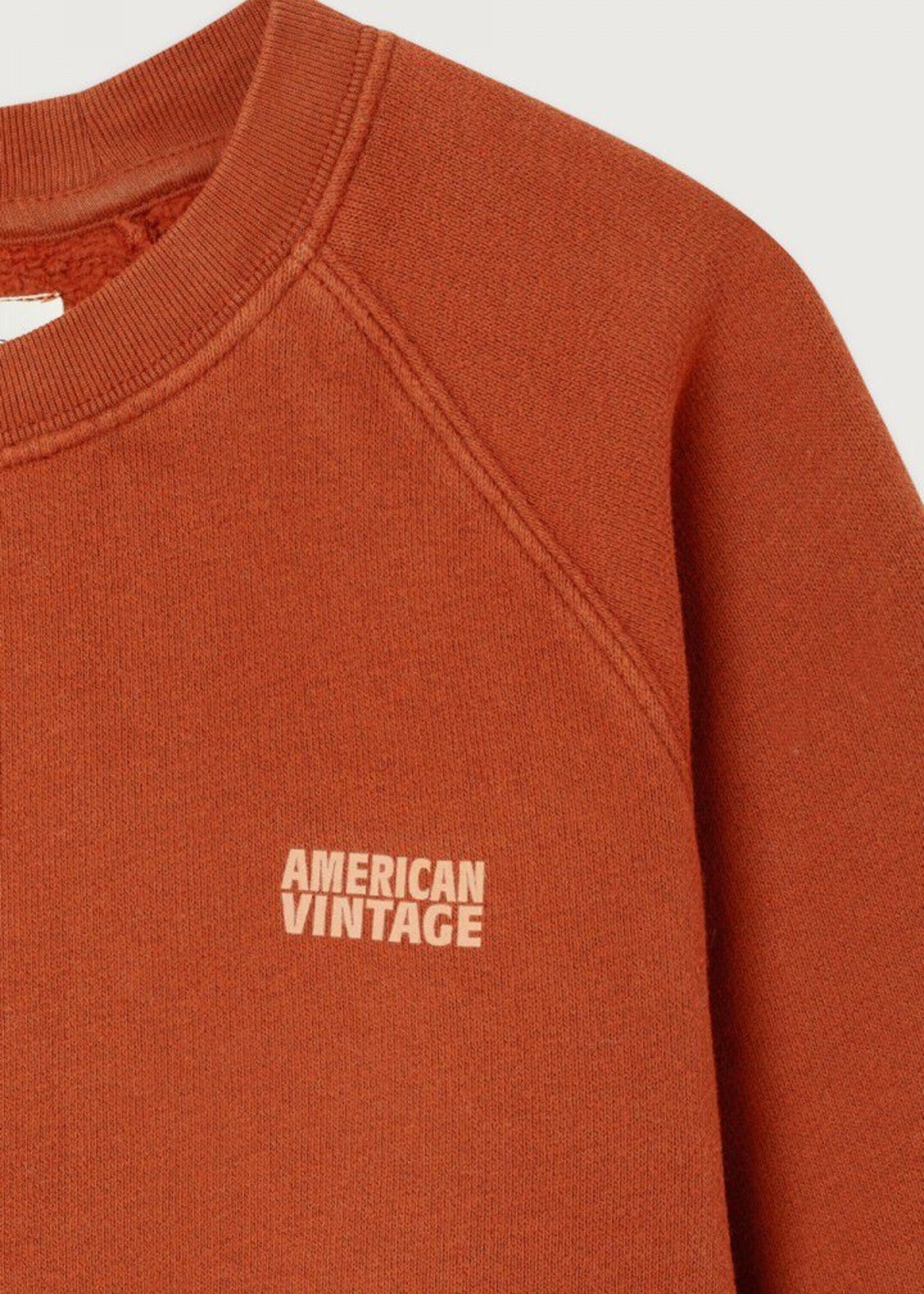 American Vintage Sweater Izubird vintage cannelle - American vintage