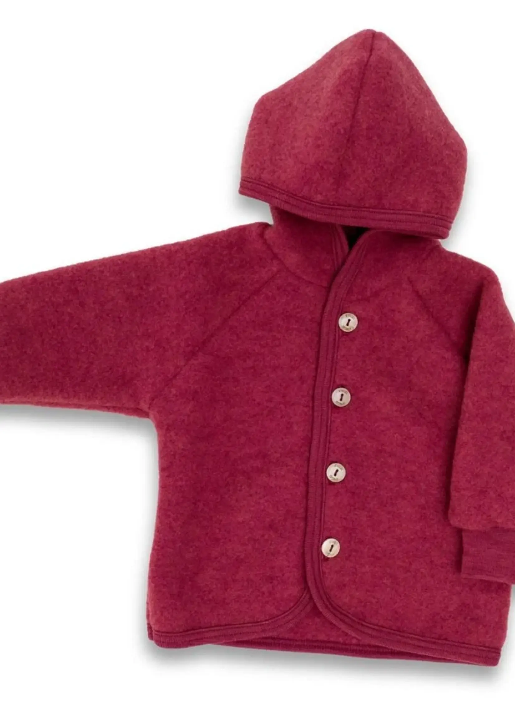 Engel Natur Hooded jacket jasper melange - Engel