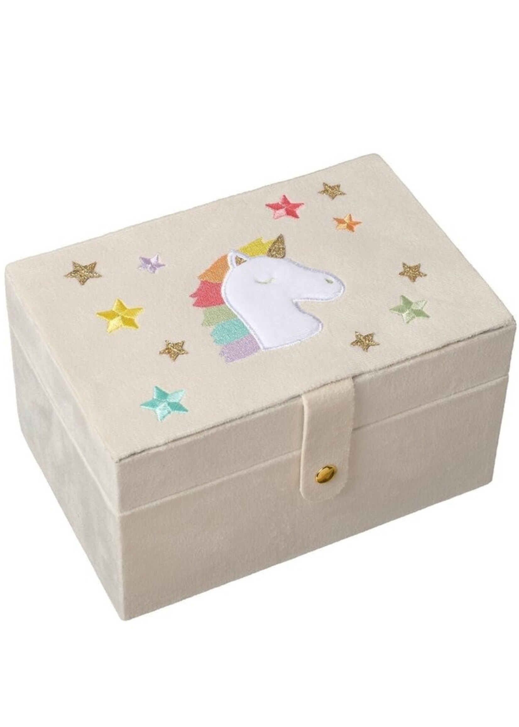 Konges Slojd Rainbow unicorn large jewellery box - Konges Slojd