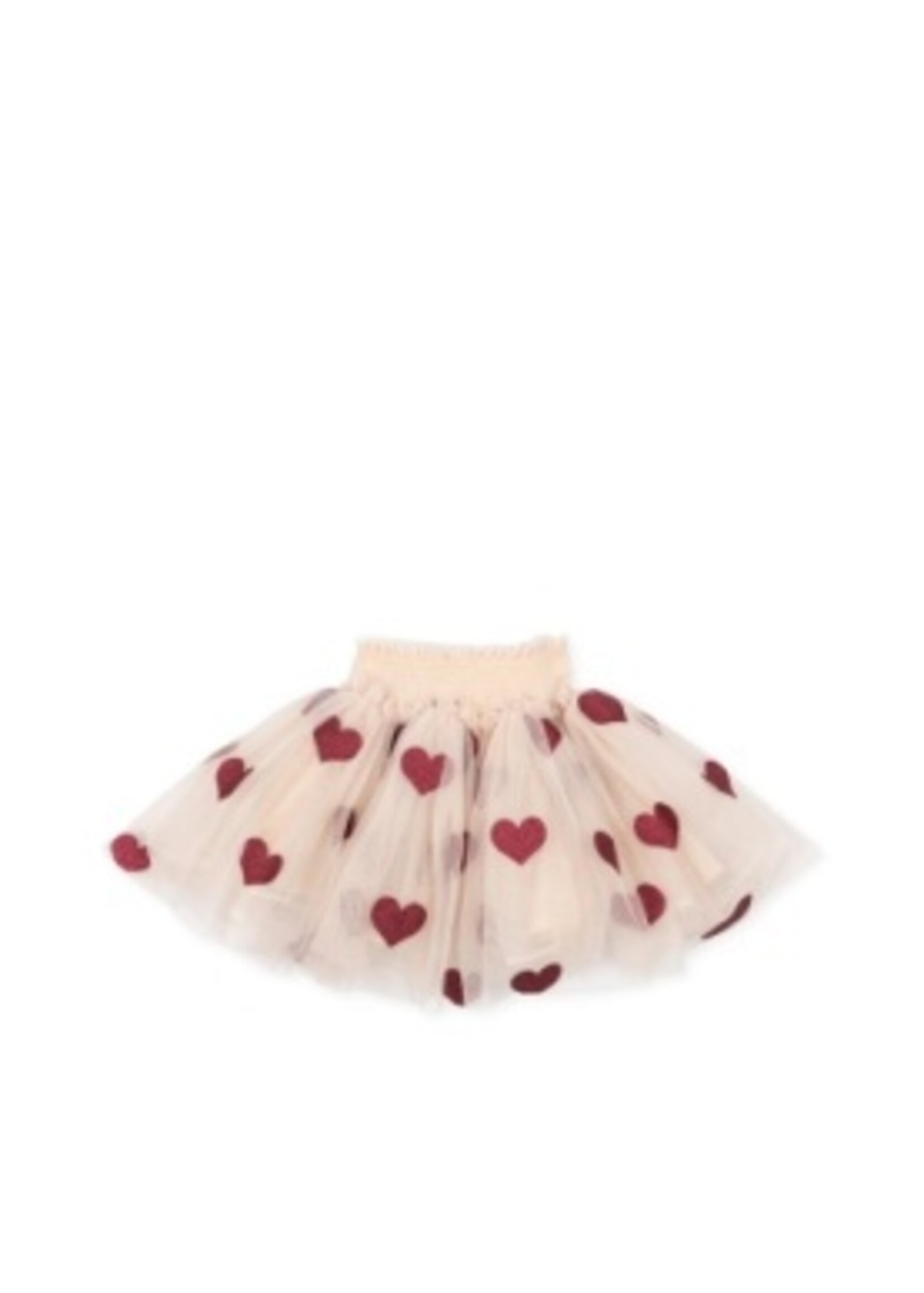 Konges Slojd Tullie smock skirt | Coeur glitter - Konges Slojd