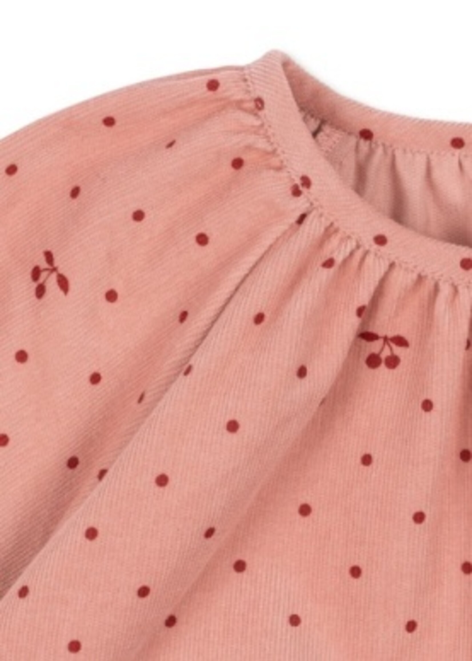 Konges Slojd Marlo dress | Cherry dot scarlet - Konges Slojd