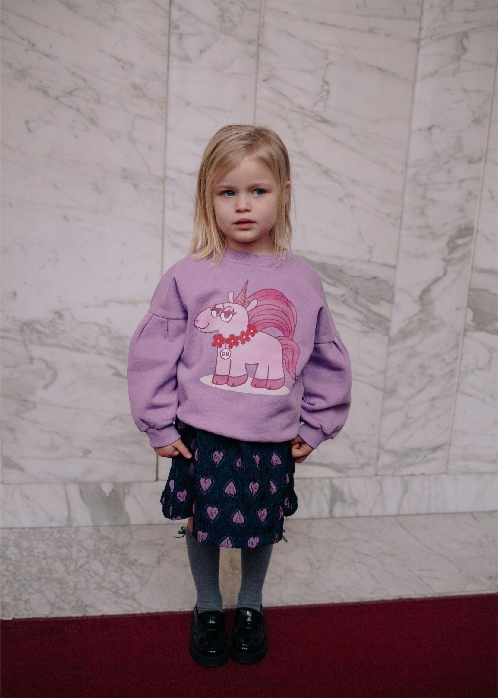 Daily Brat Sassy unicorn sweater pink - Daily Brat