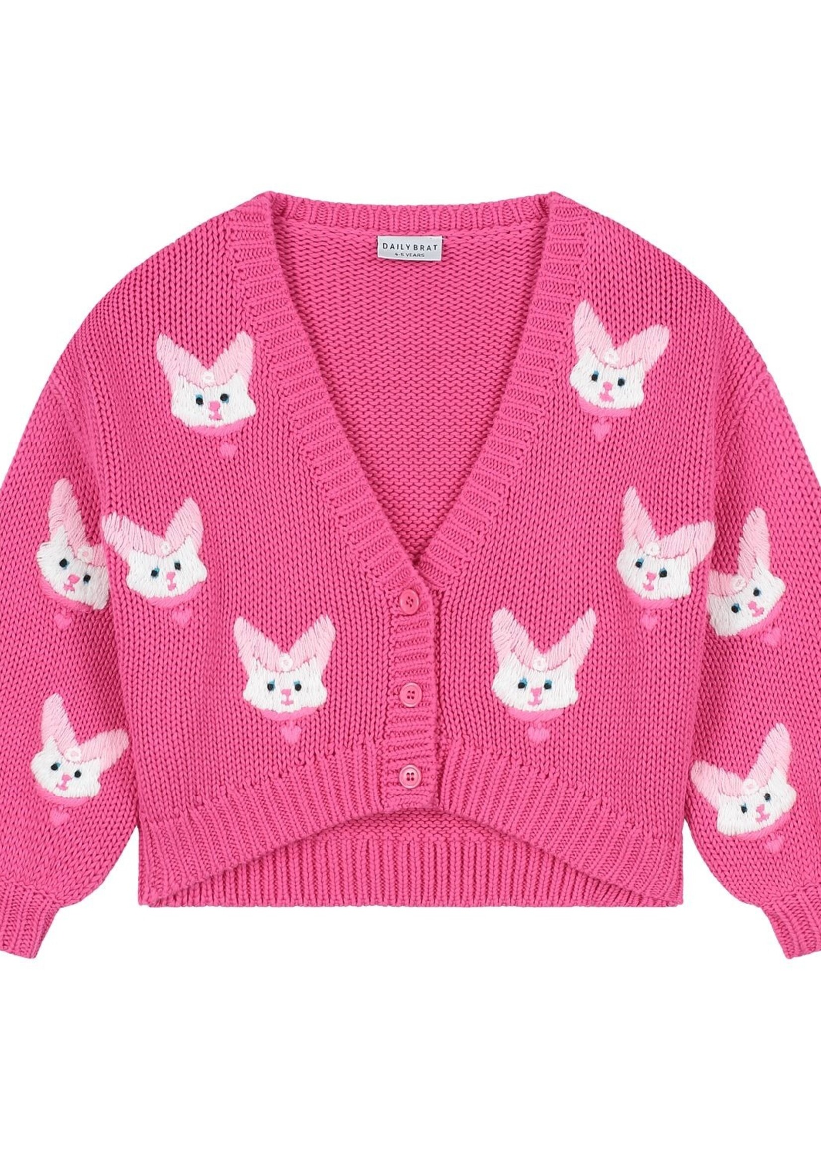 Daily Brat Kitty kat cardigan - Daily Brat