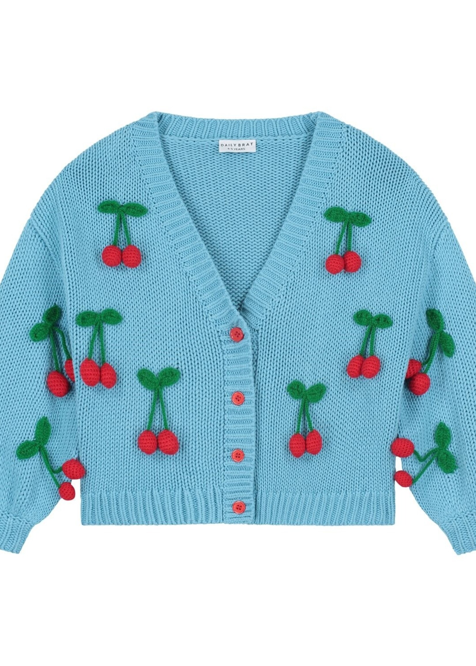 Daily Brat Cherry pop cardigan - Daily Brat
