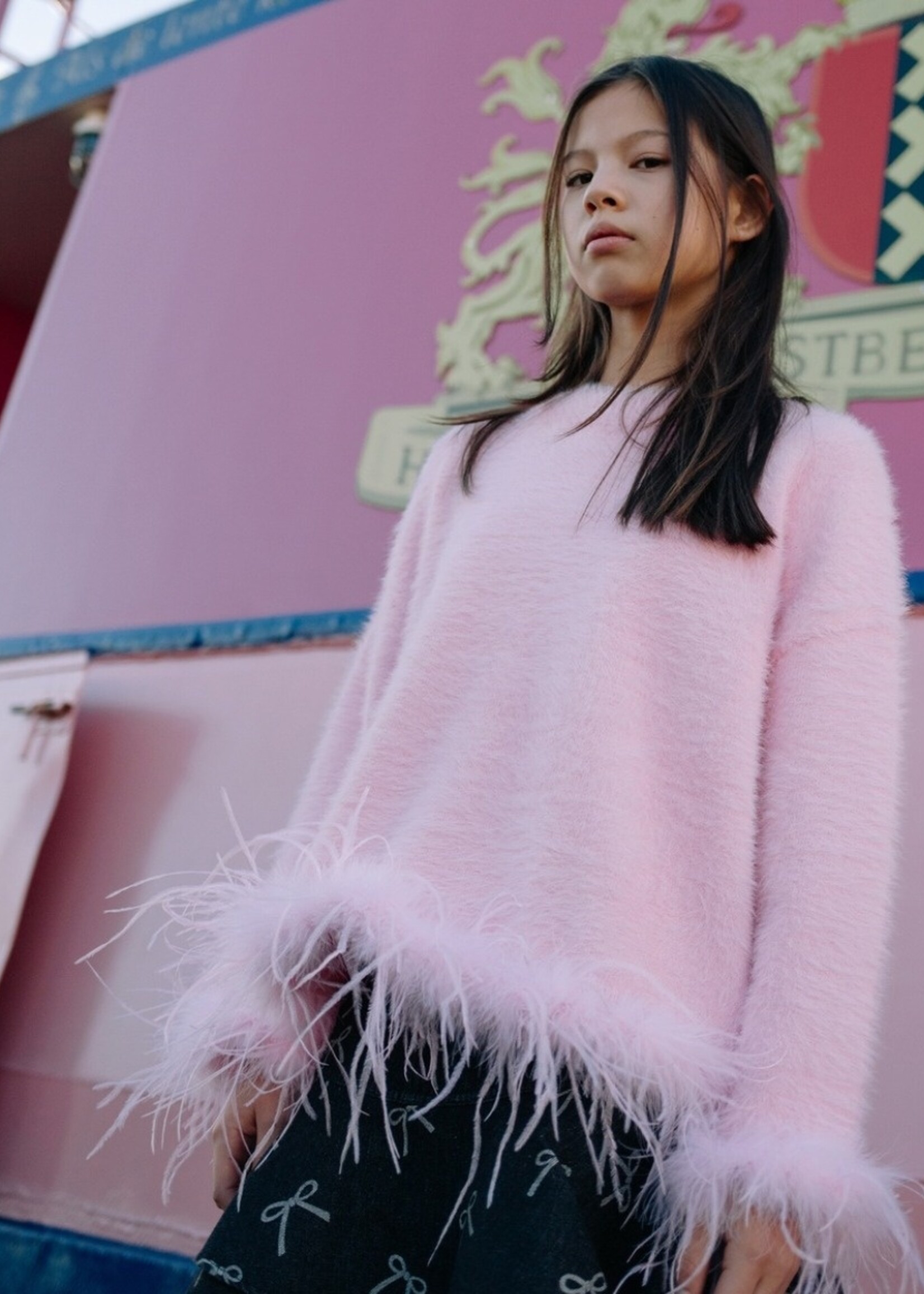 Call me Franky CMF Fluffy knitted sweater - Call me Frankie