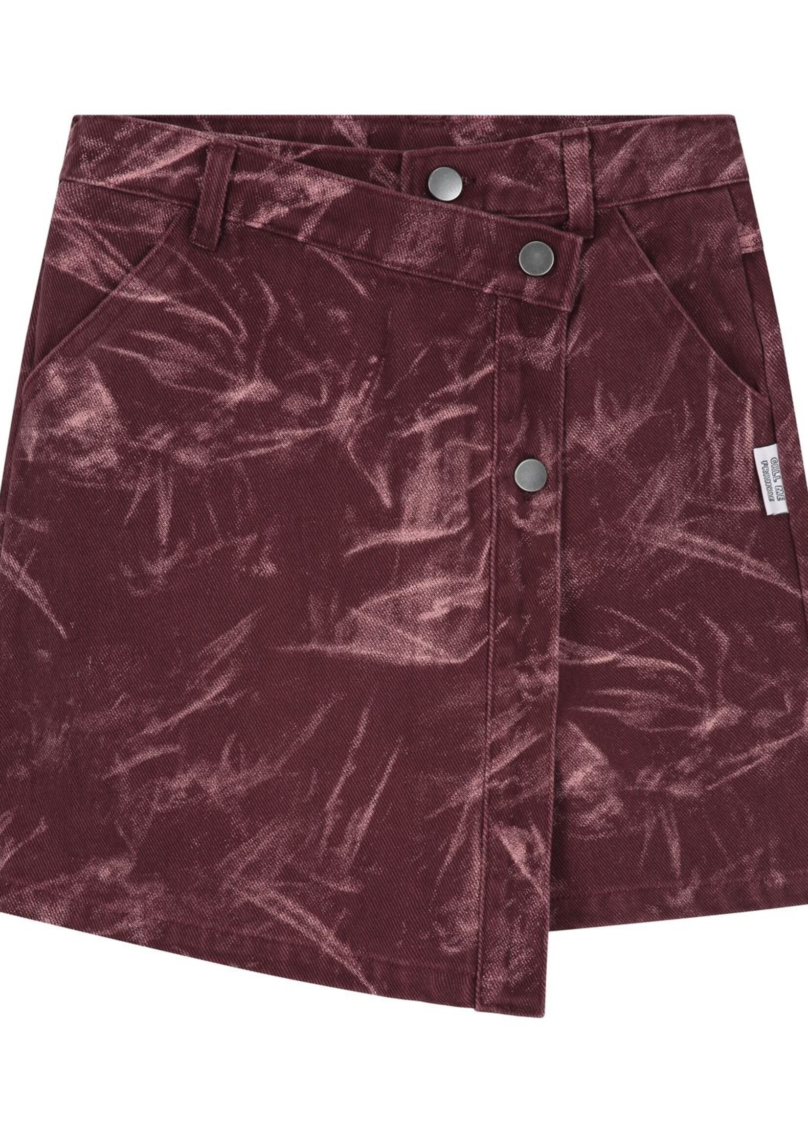 Call me Franky CMF Burgundy skirt- Call me Frankie