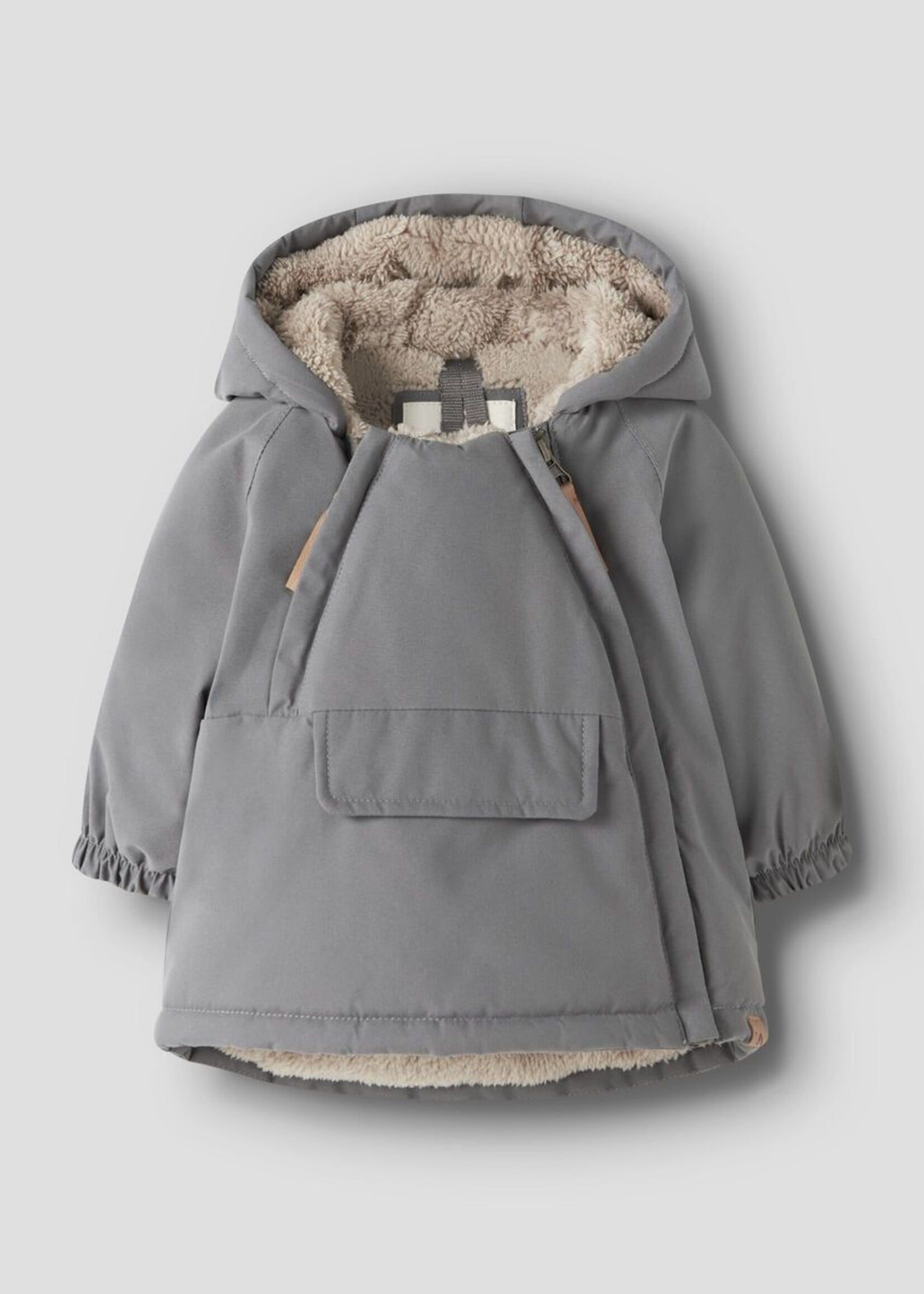 Lil Atelier Lasnow05 jkt solid / poppy seed  - Lil atelier