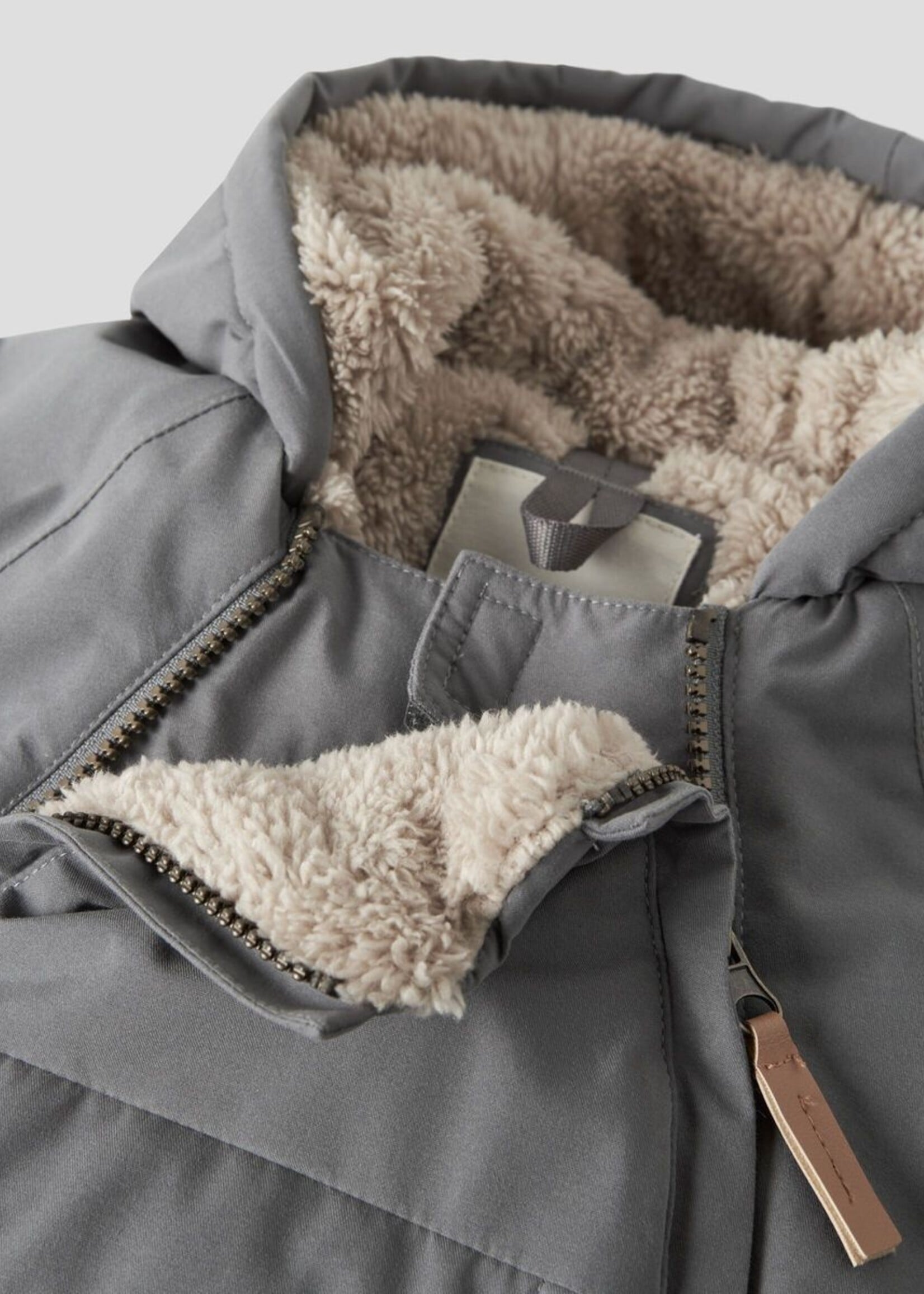 Lil Atelier Lasnow05 jkt solid / poppy seed  - Lil atelier