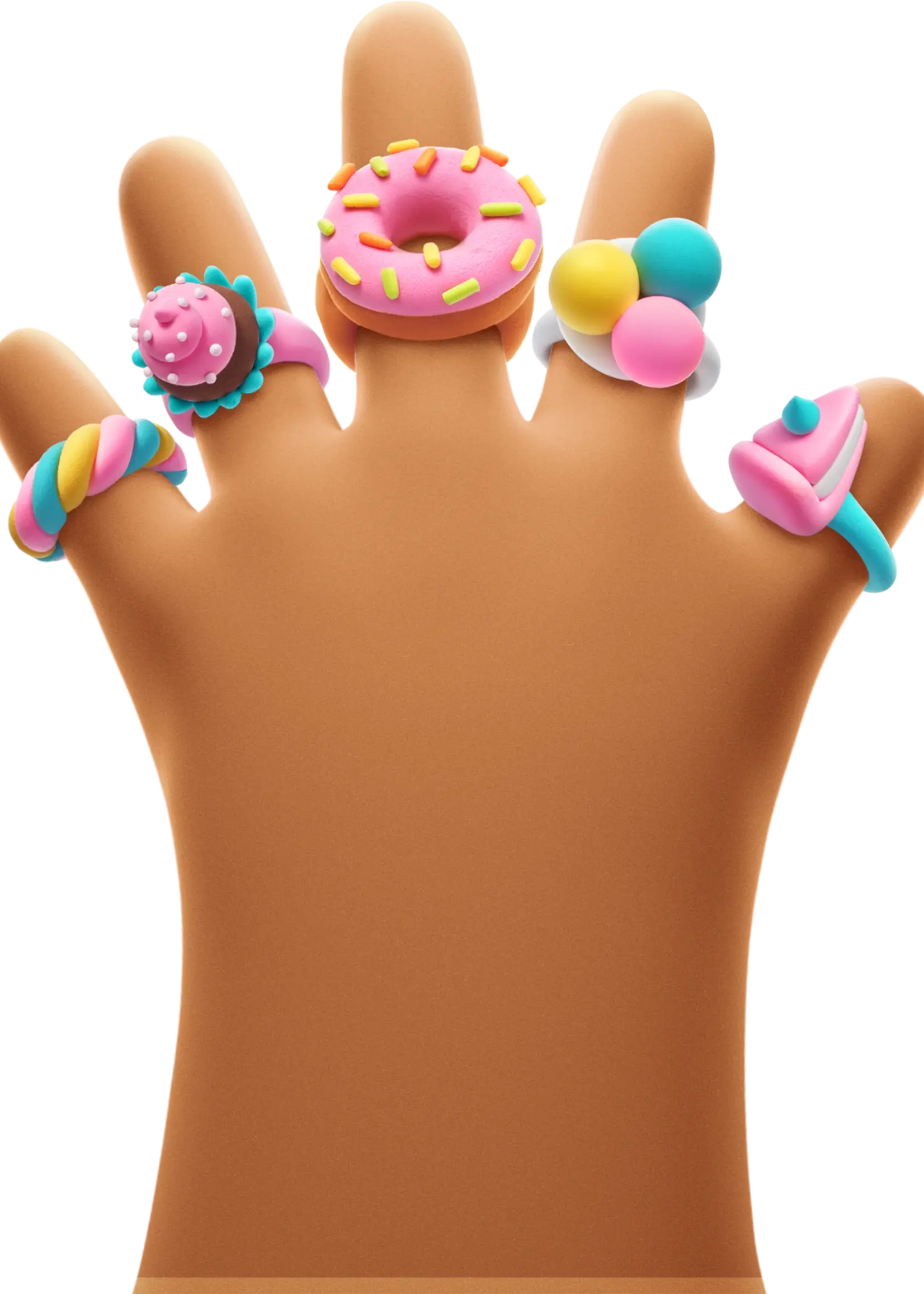 Hey Clay Bijoux rings  - Hey clay