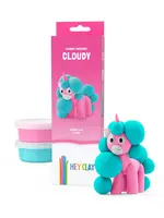 Hey Clay Rainbow unicorn Cloudy - Hey clay