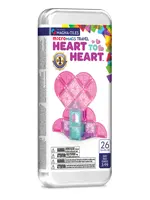 Magnatiles Heart to heart 24 piece travel set - Magna tiles