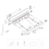 Dometic Spanarmhouder PW1100/1500 - Casette